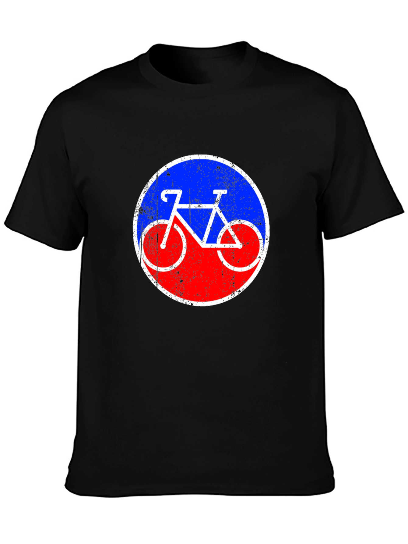 Retro Bicycle Graphic Tee - Classic Style
