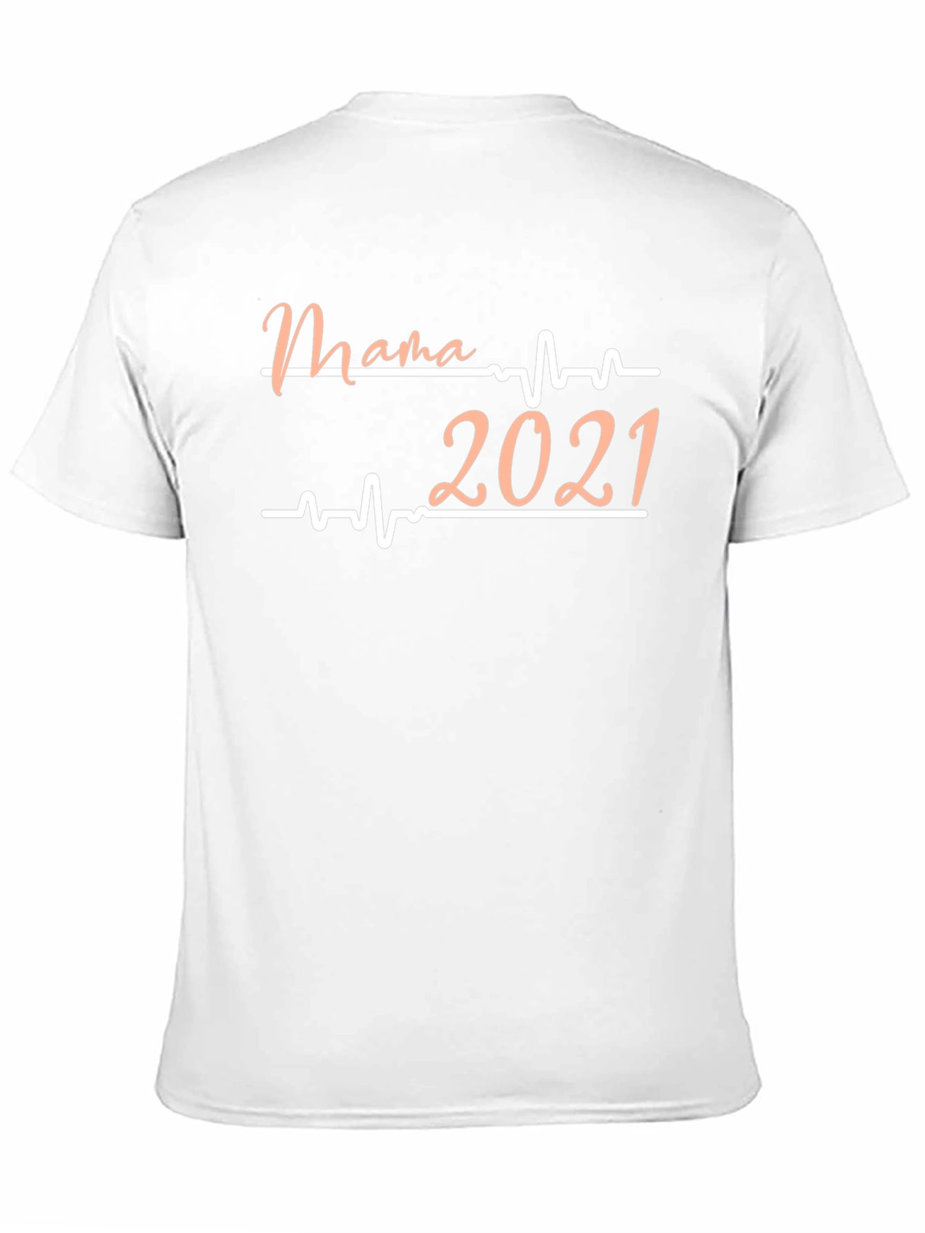 Mama Heartbeat 2021 Black T-Shirt