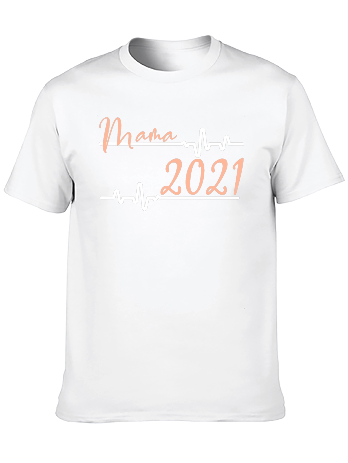 Mama Heartbeat 2021 Black T-Shirt