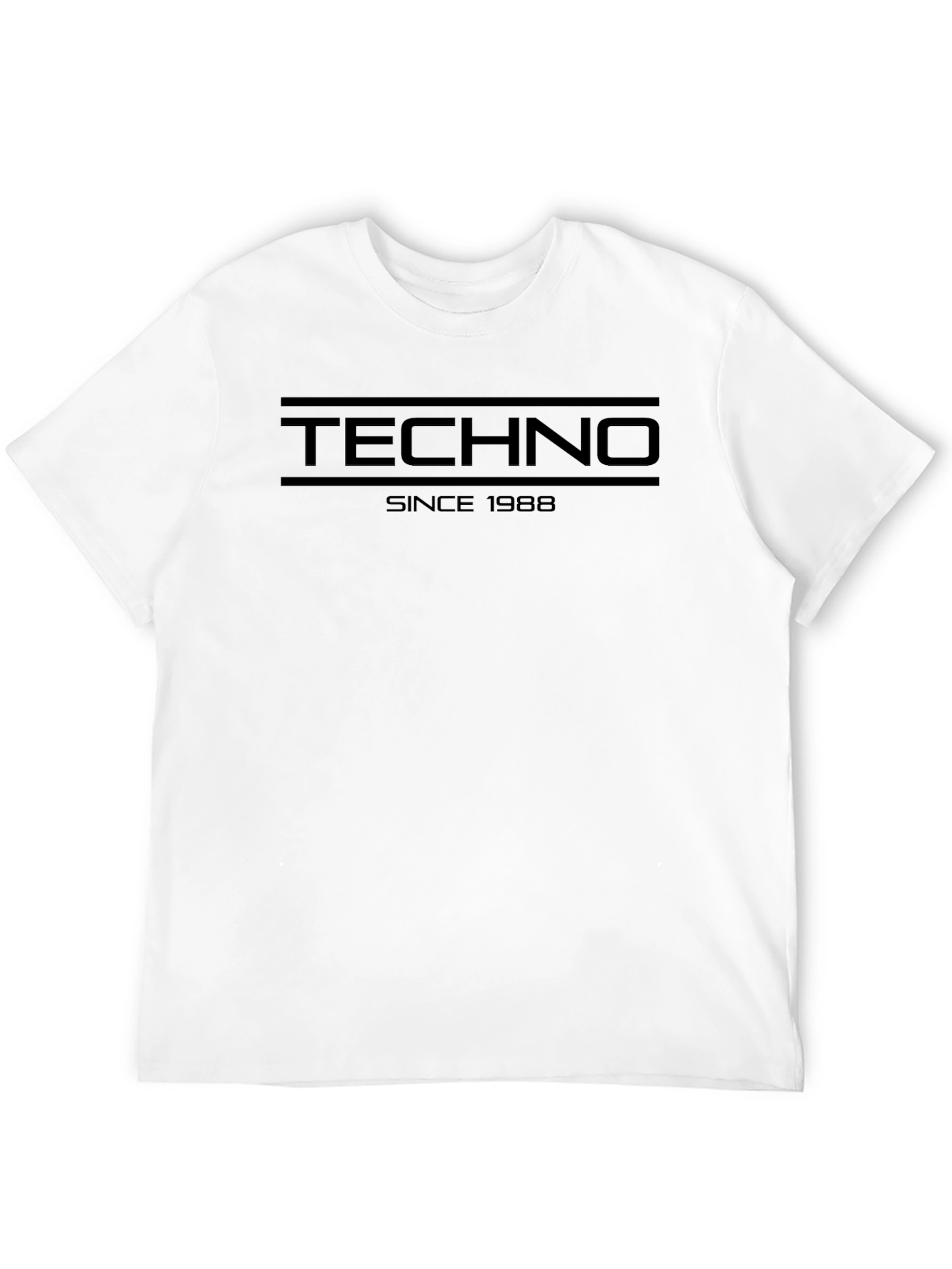 Techno Since 1988 Black T-Shirt