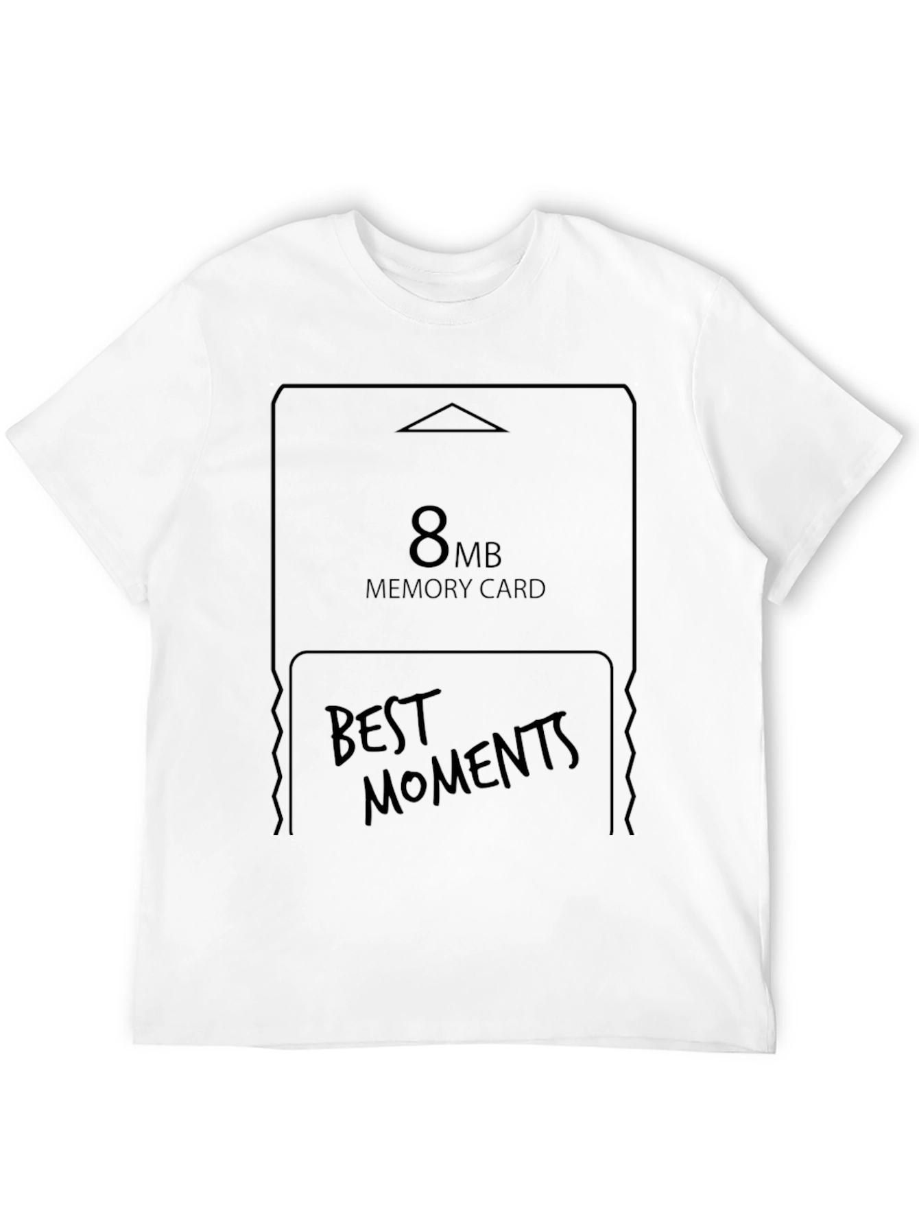 8MB Memory Card Best Moments Graphic Tee