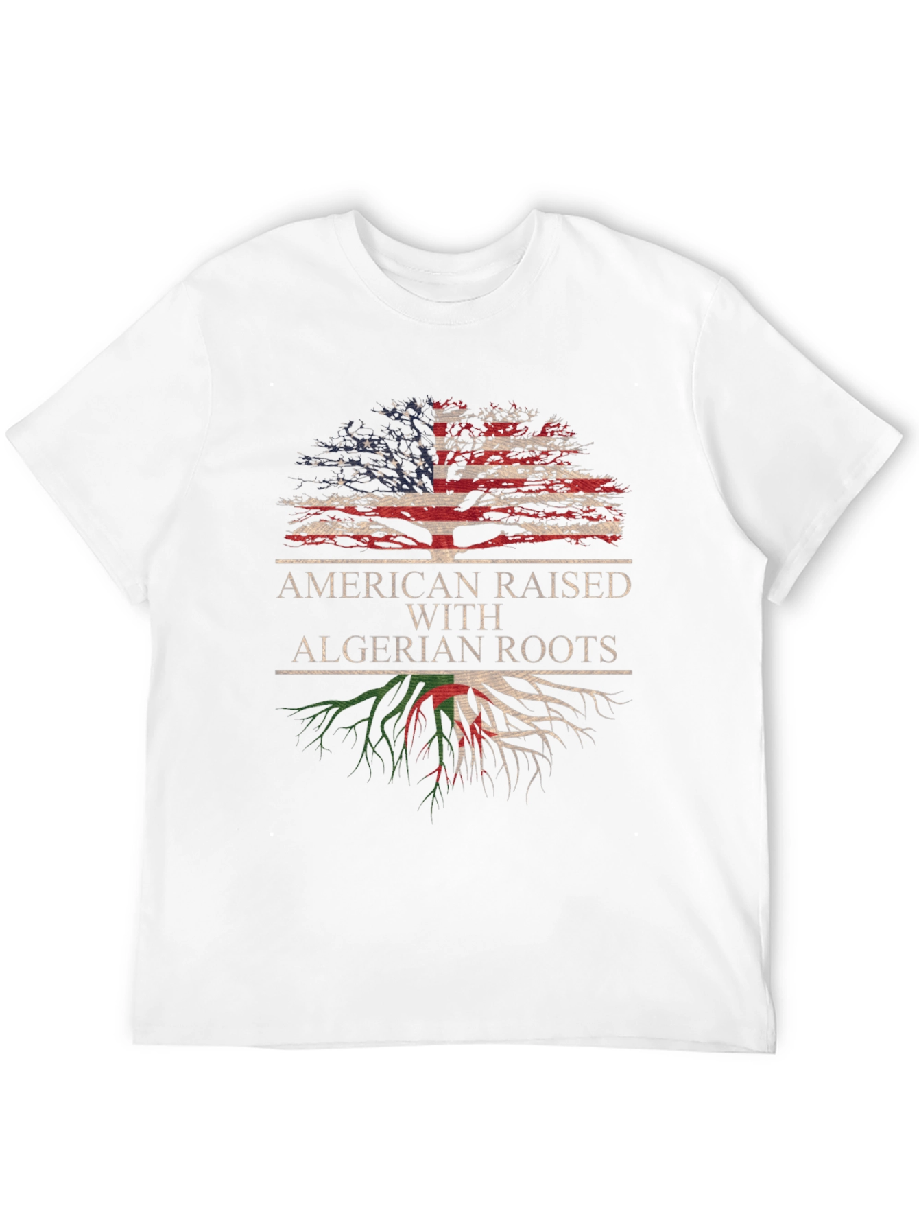 American Raised with Algerian Roots T-Shirt