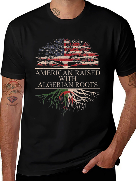 American Raised with Algerian Roots T-Shirt