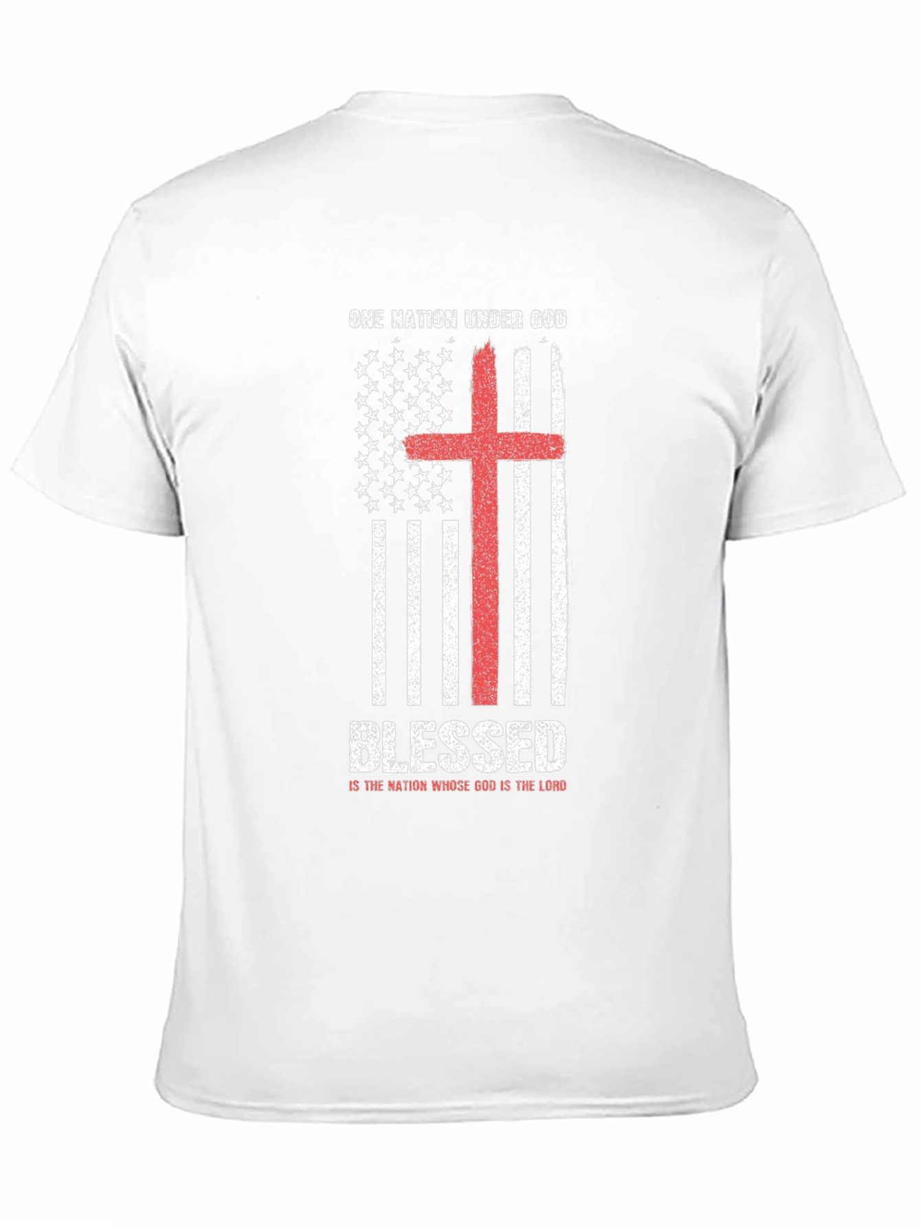 Blessed One Nation Under God Christian T-Shirt
