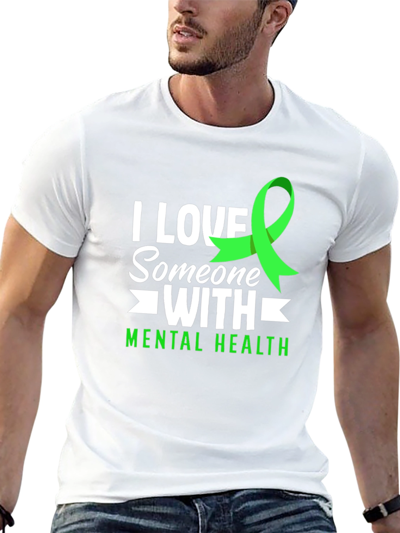 Mental Health Awareness T-Shirt - I Love Someone With