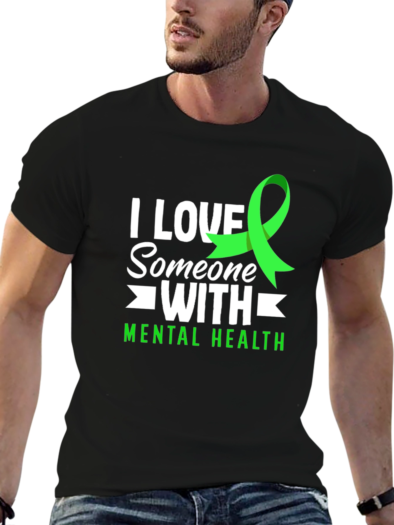 Mental Health Awareness T-Shirt - I Love Someone With