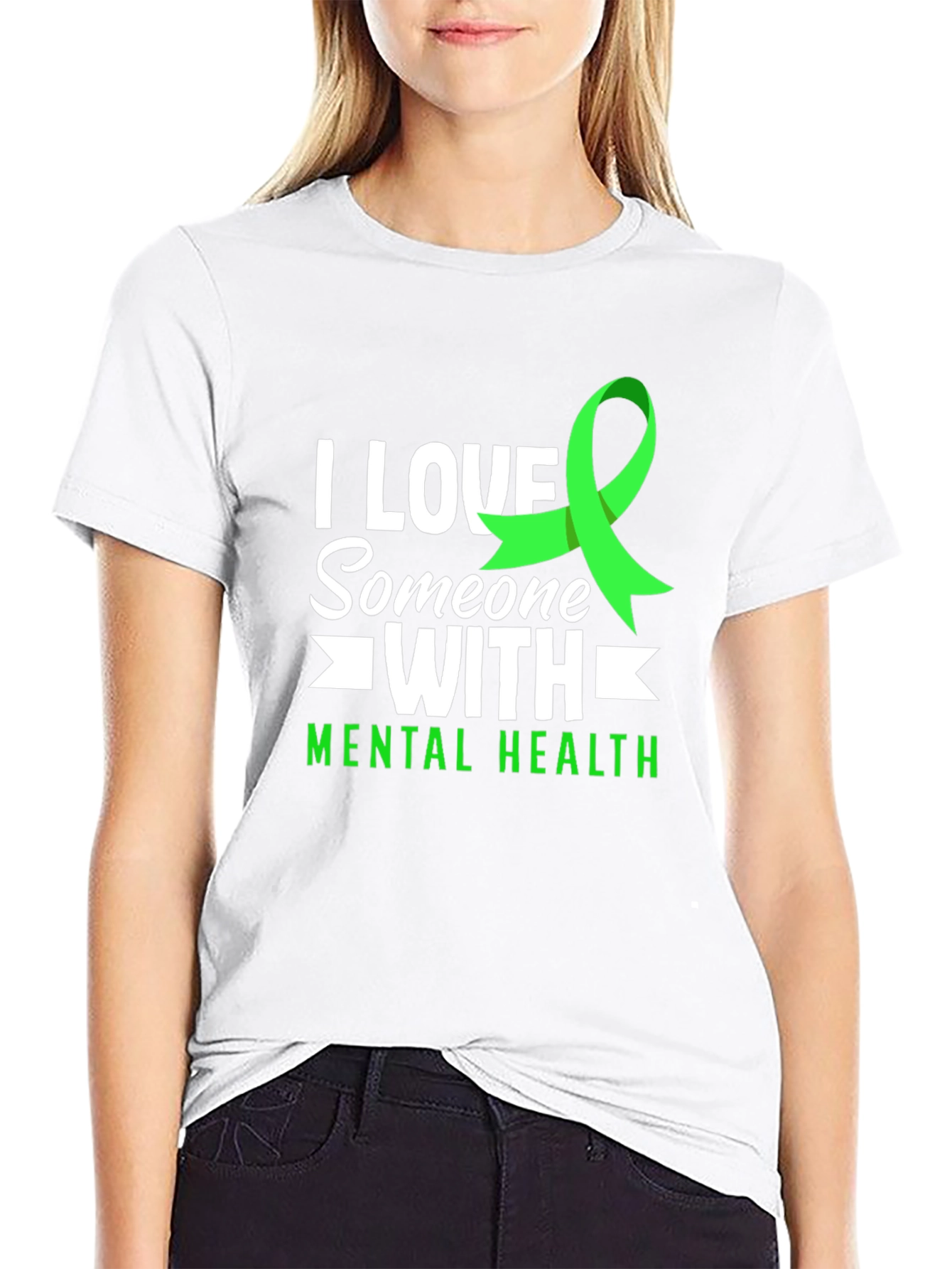 Mental Health Awareness T-Shirt - I Love Someone With