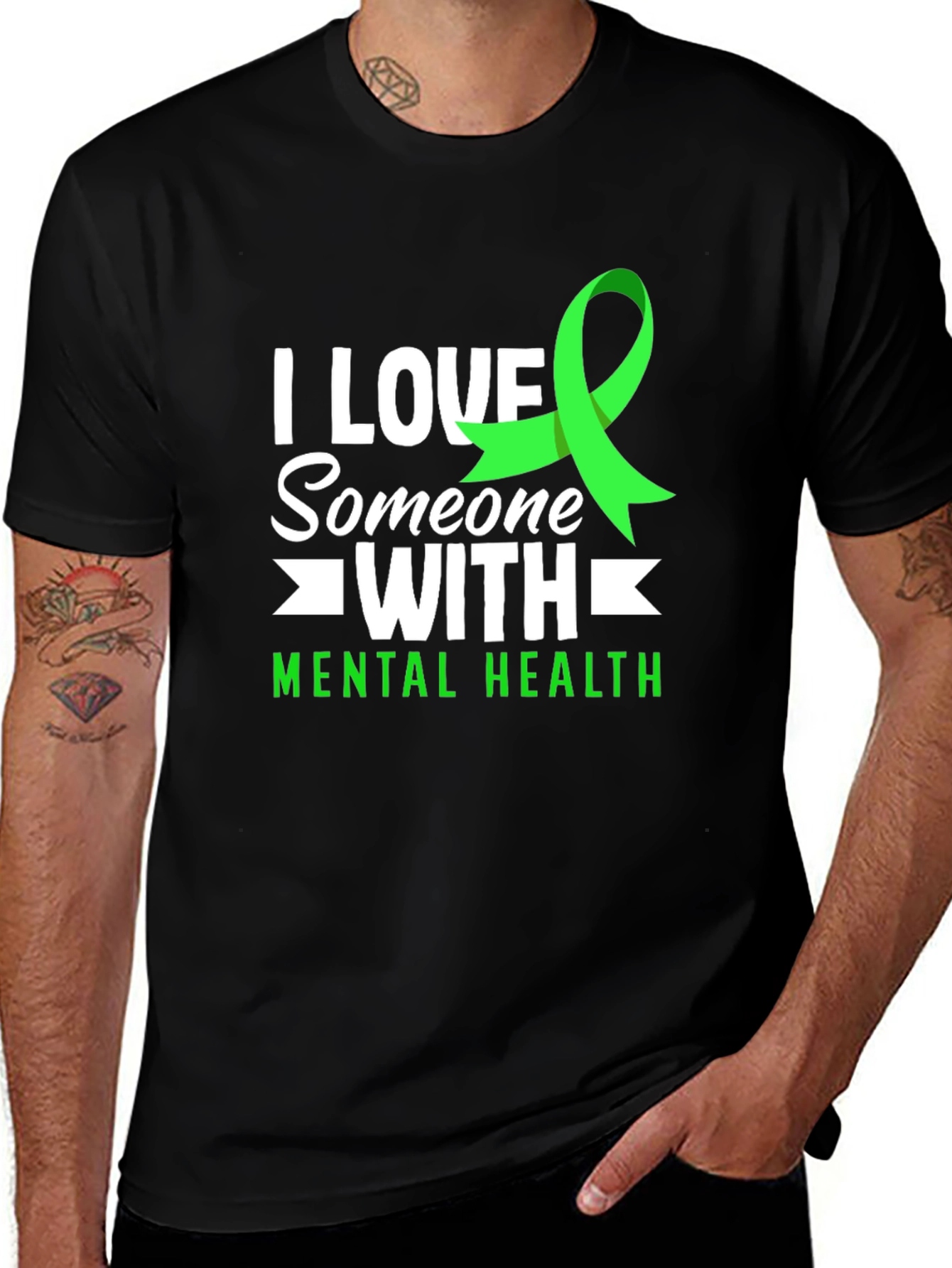 Mental Health Awareness T-Shirt - I Love Someone With