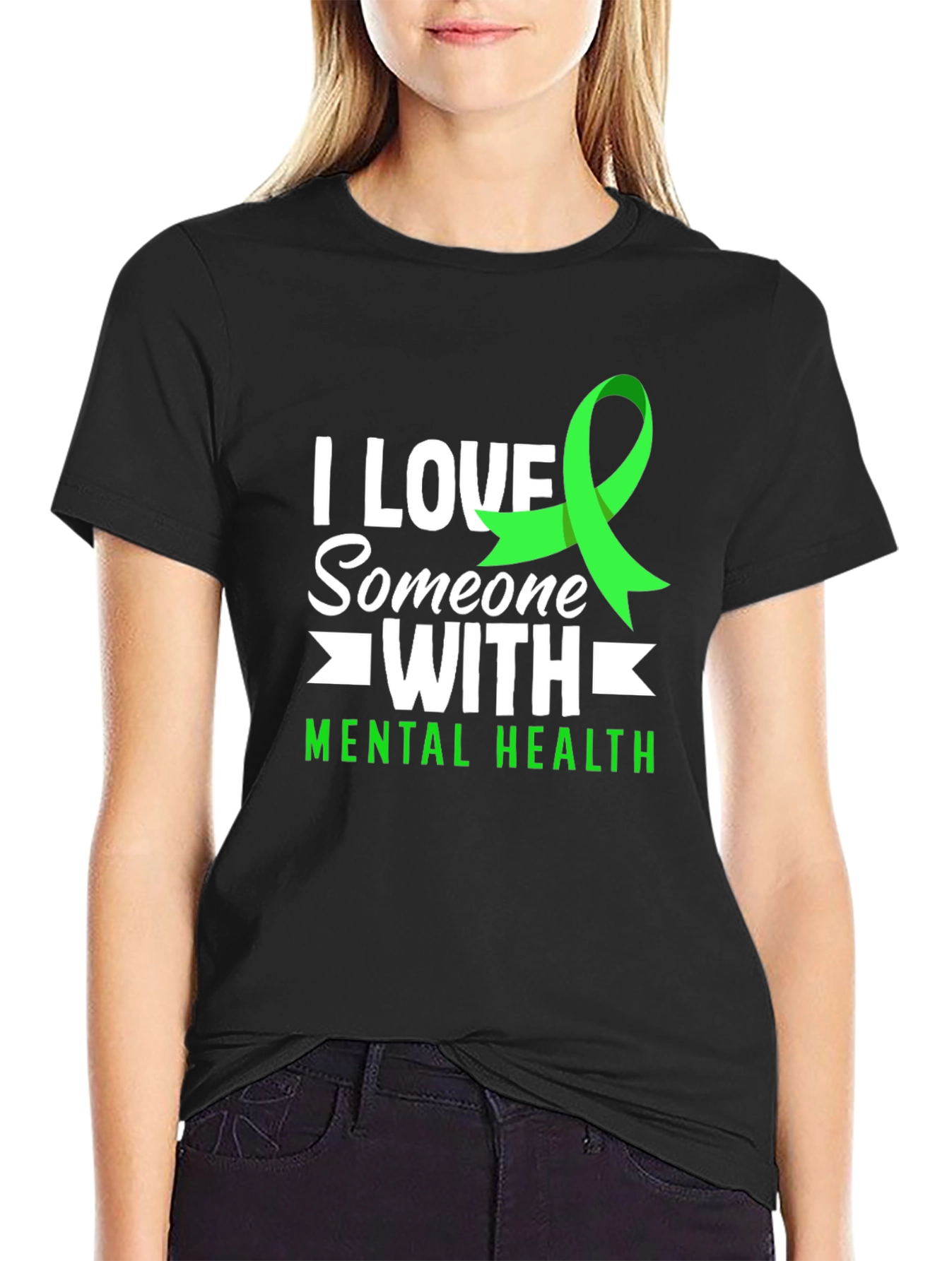 Mental Health Awareness T-Shirt - I Love Someone With