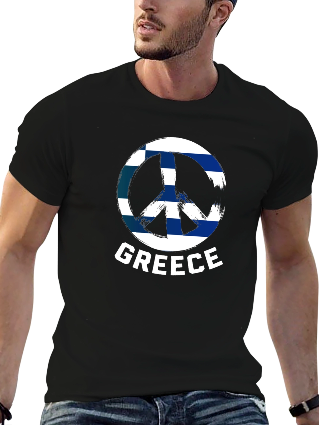 Greece Peace Sign T-Shirt