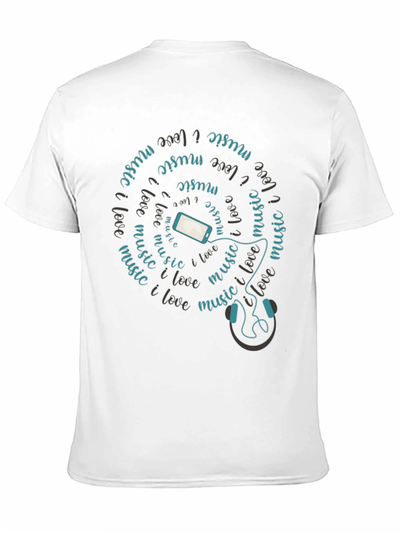 I Love Music Graphic T-Shirt