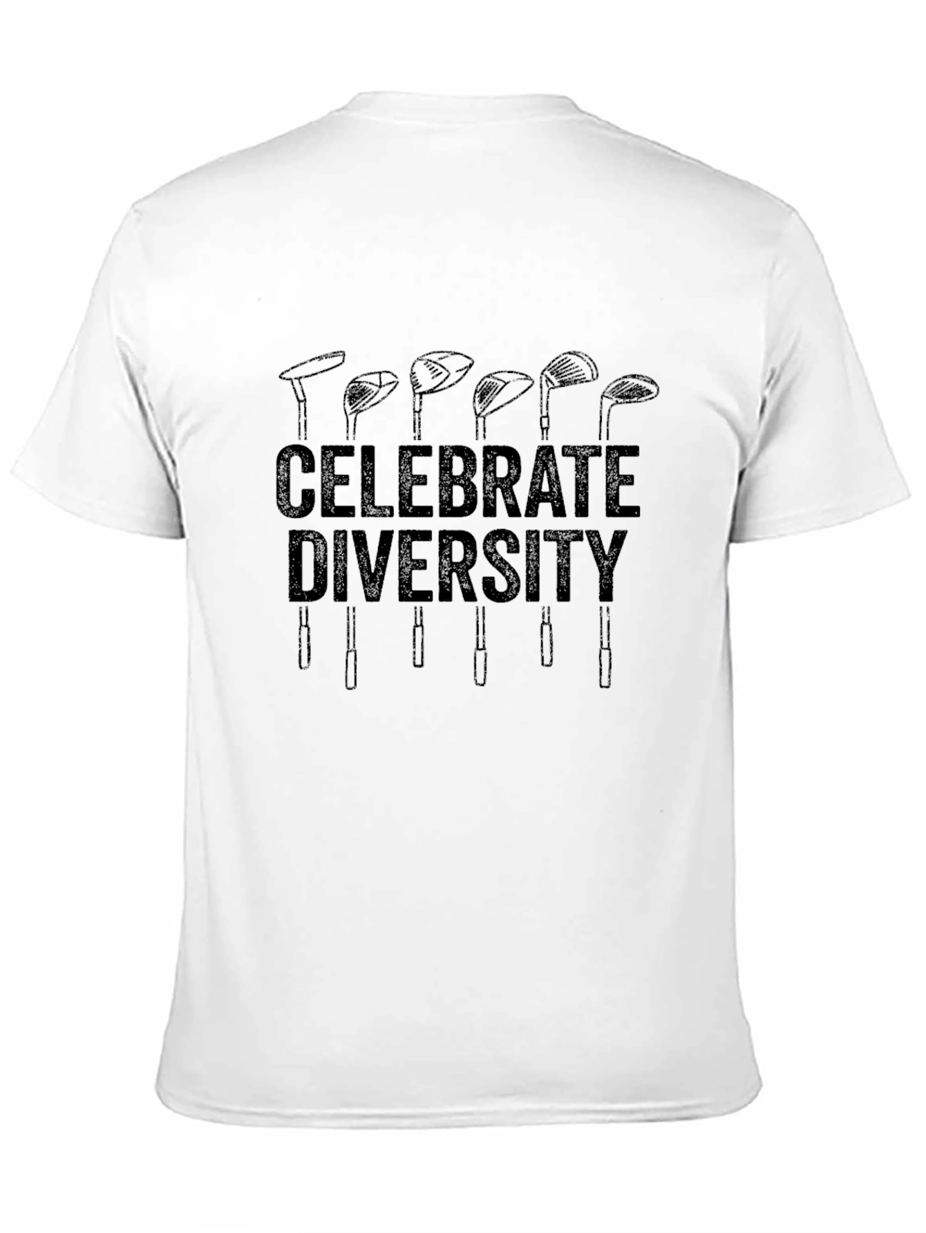 Celebrate Diversity Golf Club T-Shirt