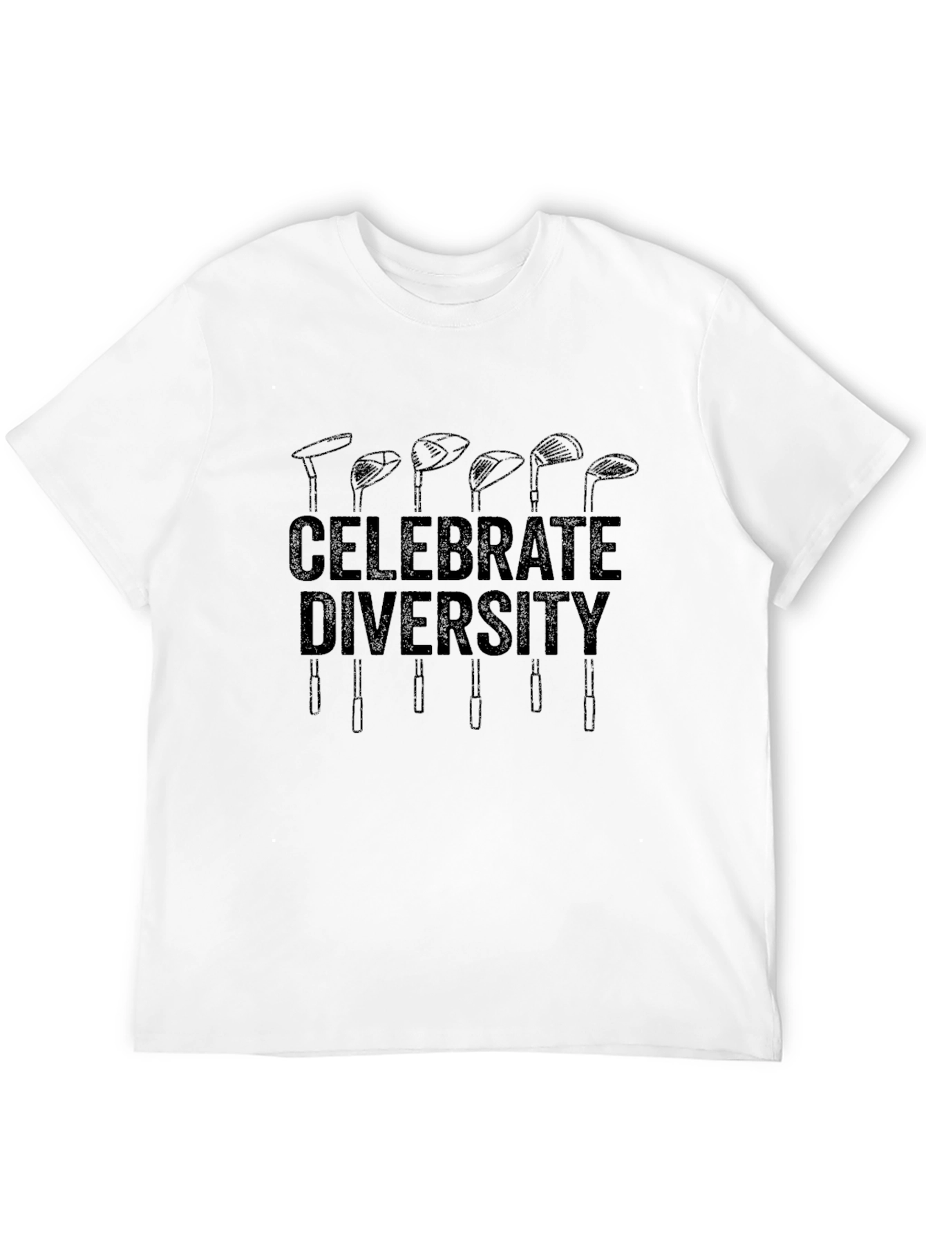 Celebrate Diversity Golf Club T-Shirt