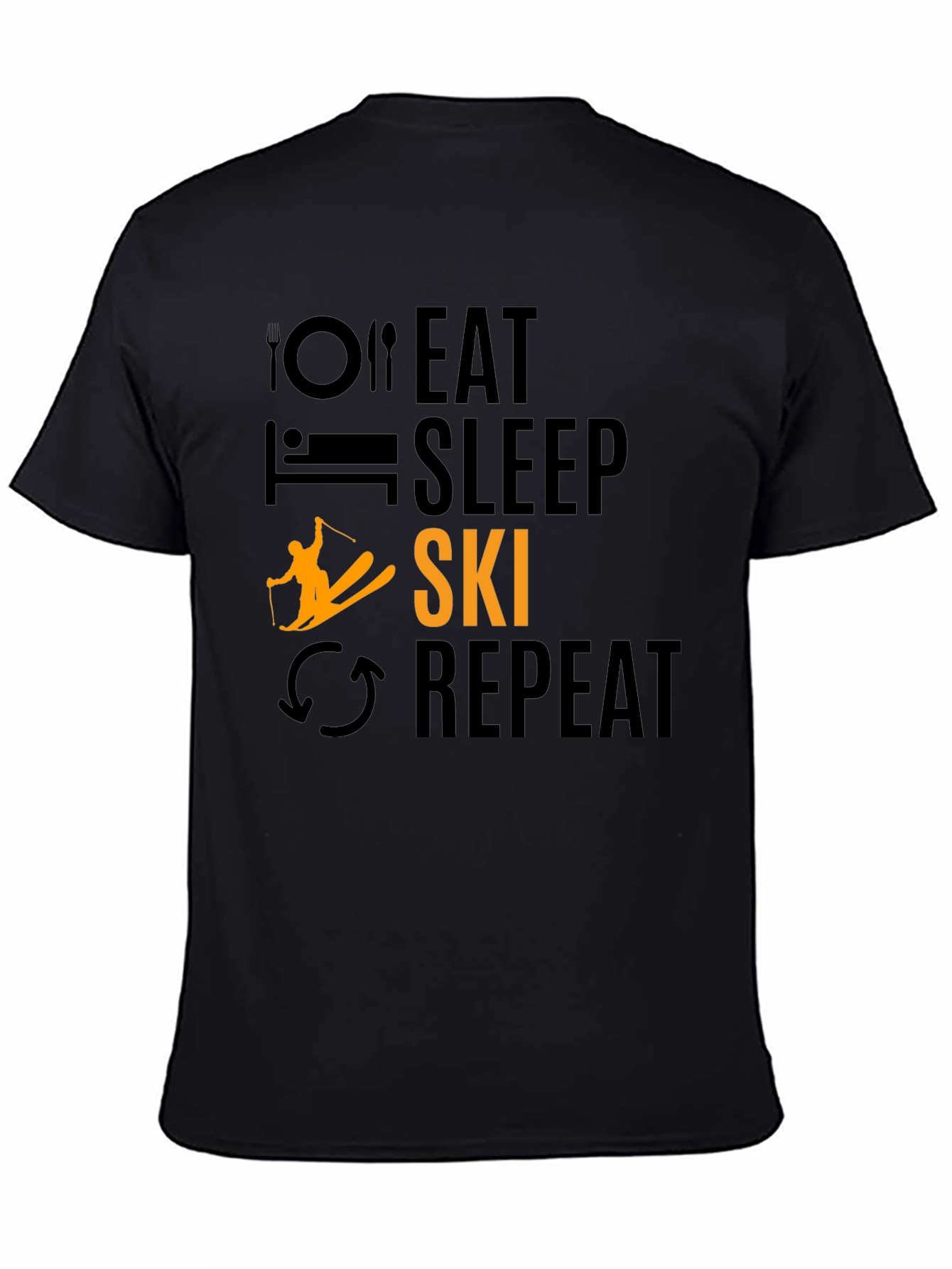 Eat Sleep Ski Repeat T-Shirt