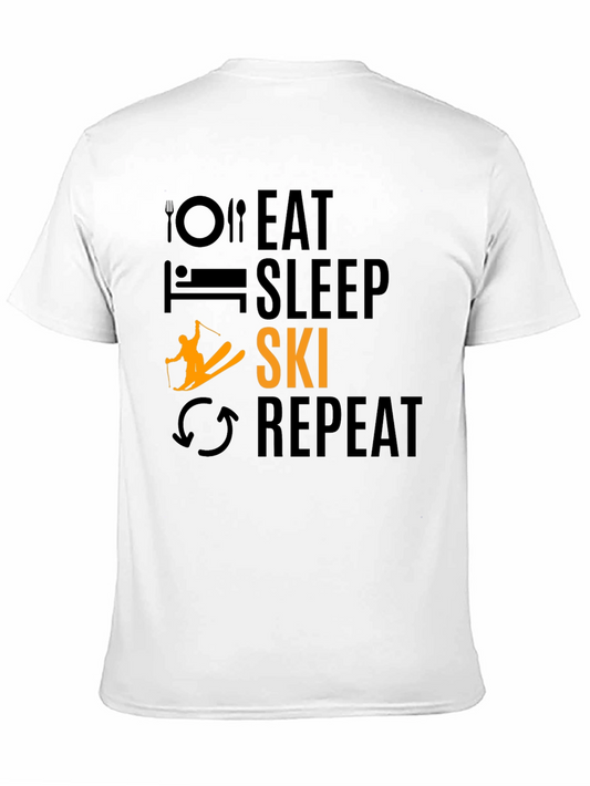Eat Sleep Ski Repeat T-Shirt