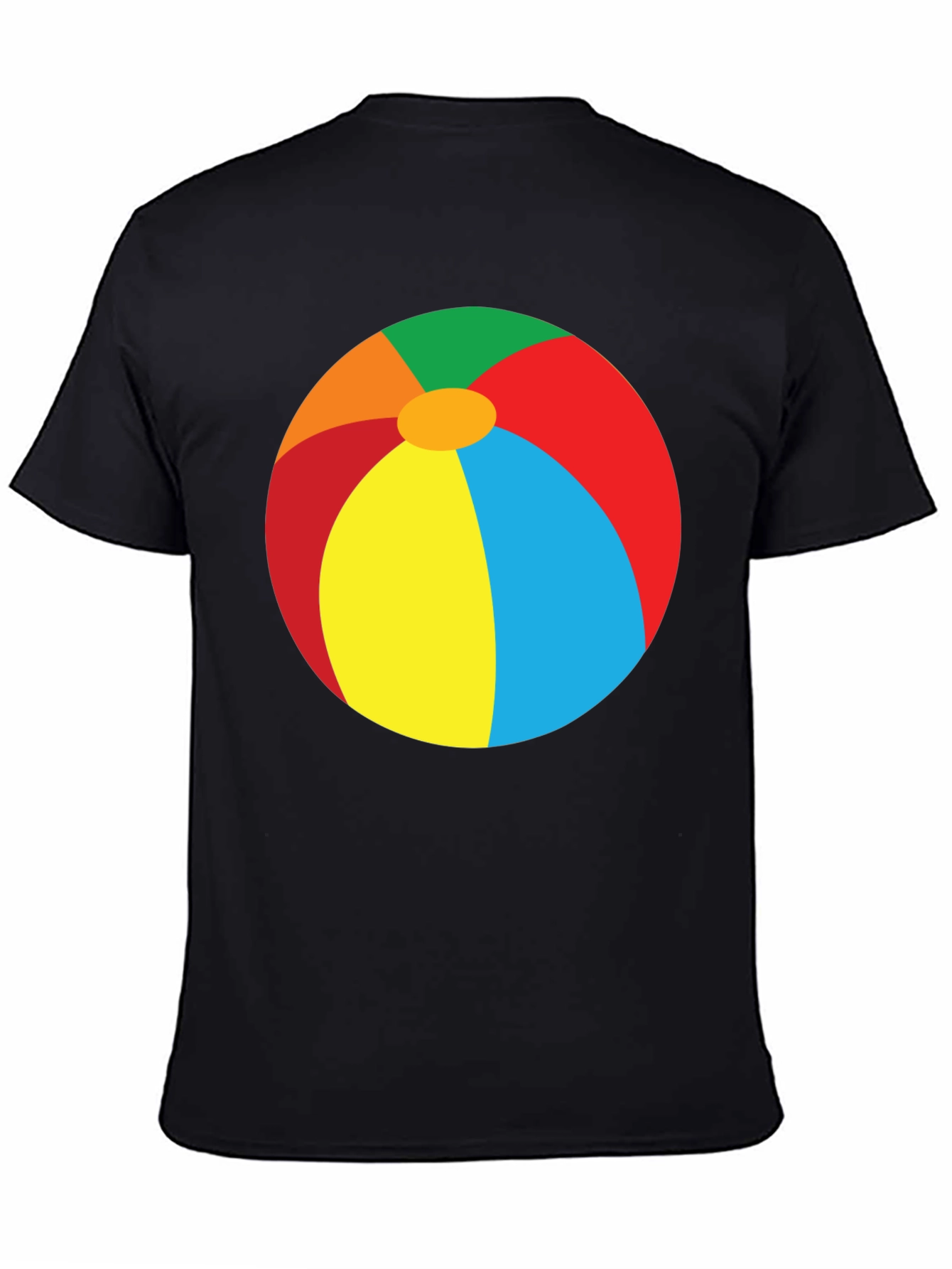 Beach Ball Graphic Tee - Summer Fun T-Shirt