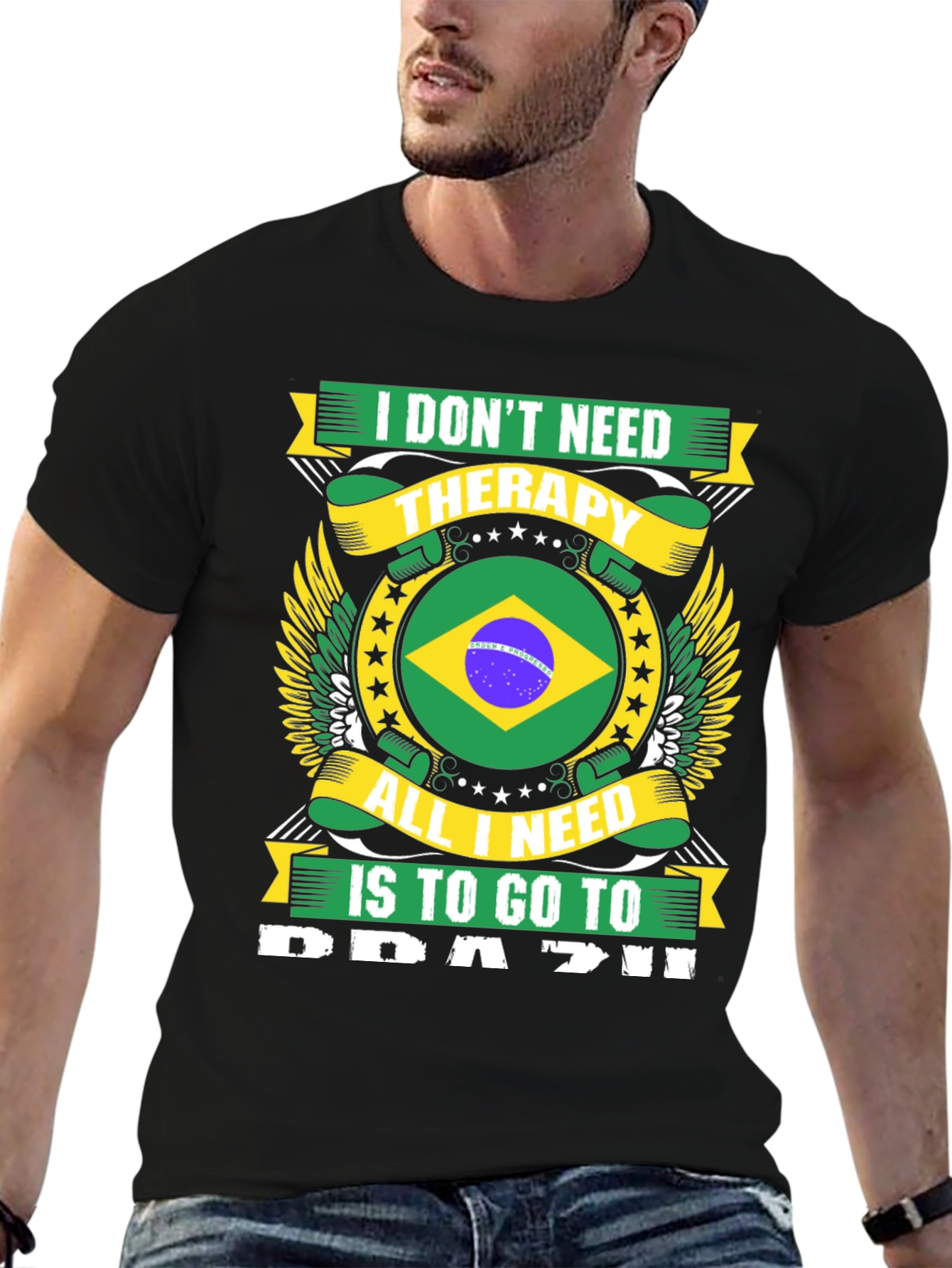 Brazil Therapy Graphic T-Shirt