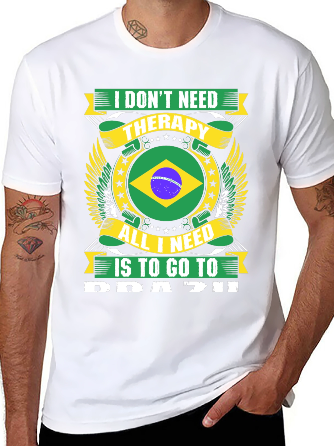 Brazil Therapy Graphic T-Shirt