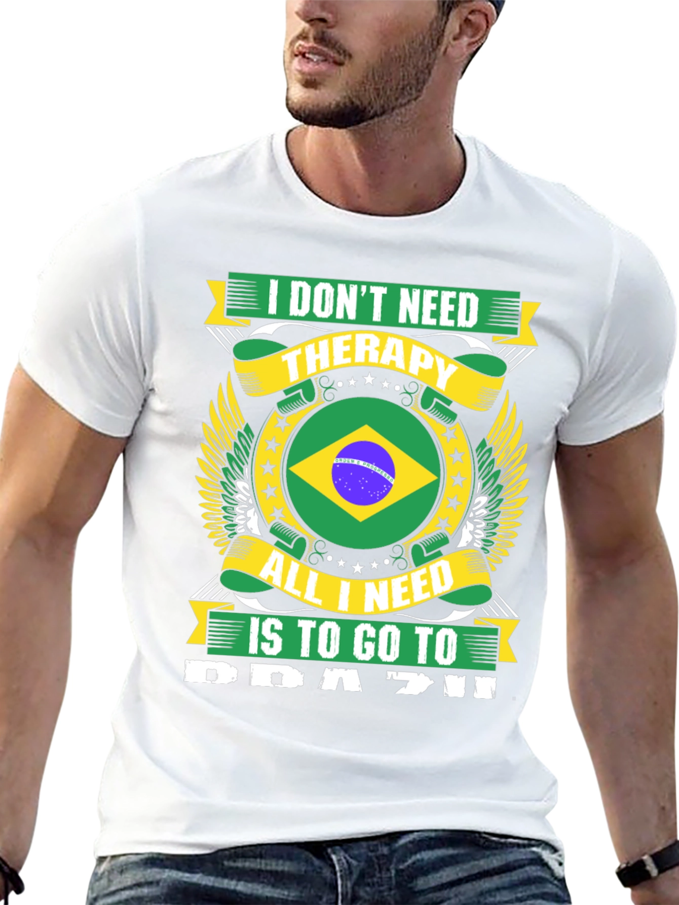 Brazil Therapy Graphic T-Shirt
