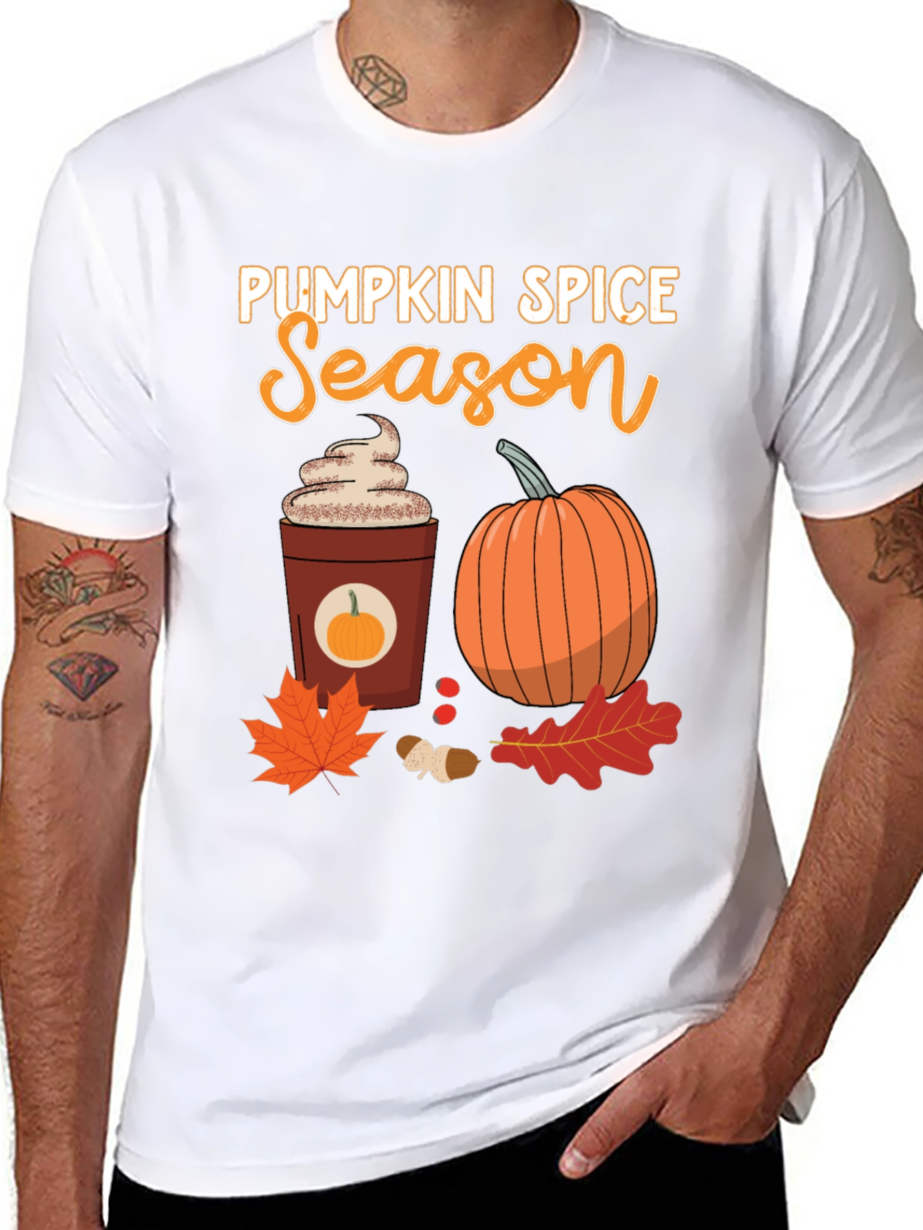 Pumpkin Spice Season Graphic Tee