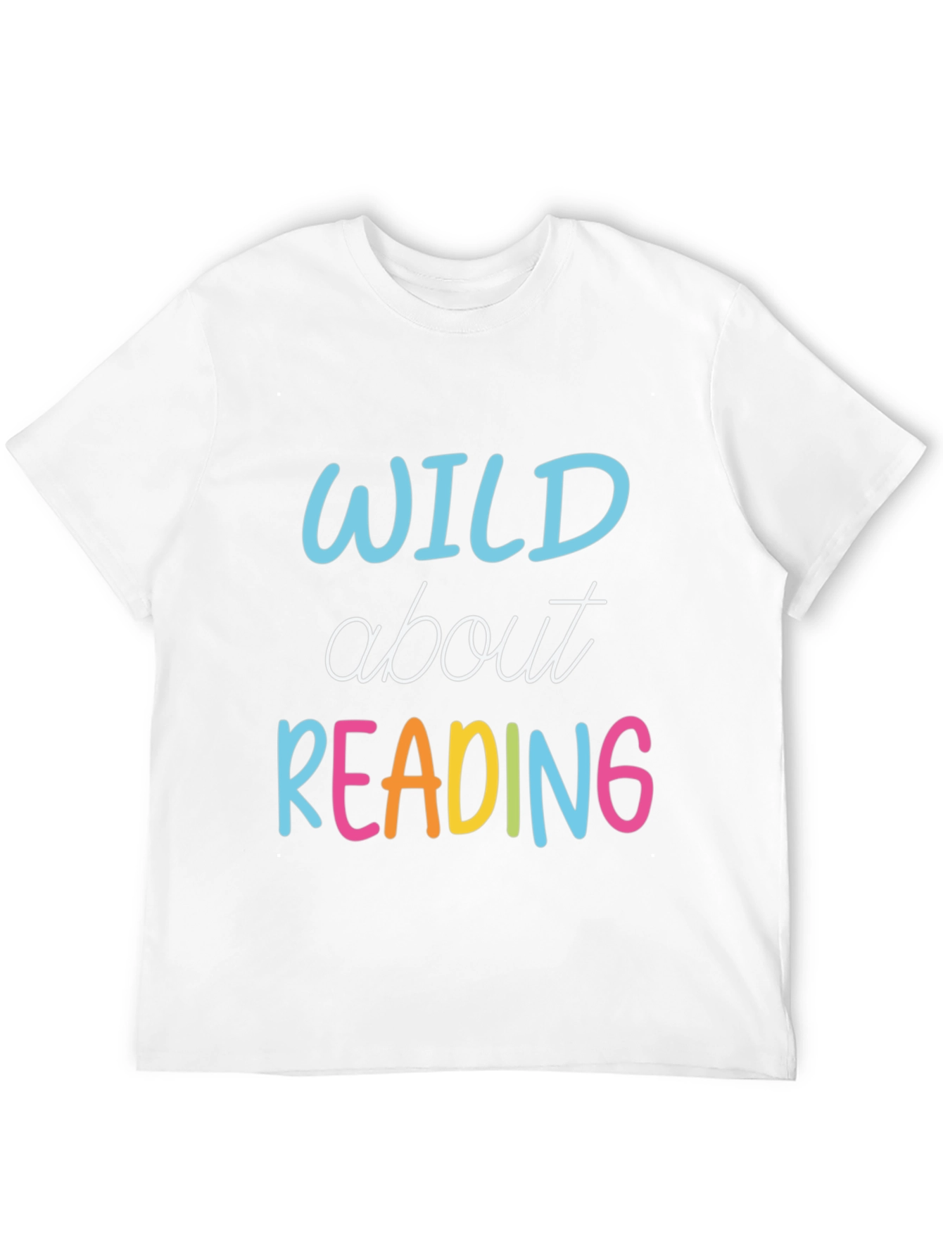 Wild About Reading T-Shirt - Teacher Reader Tee