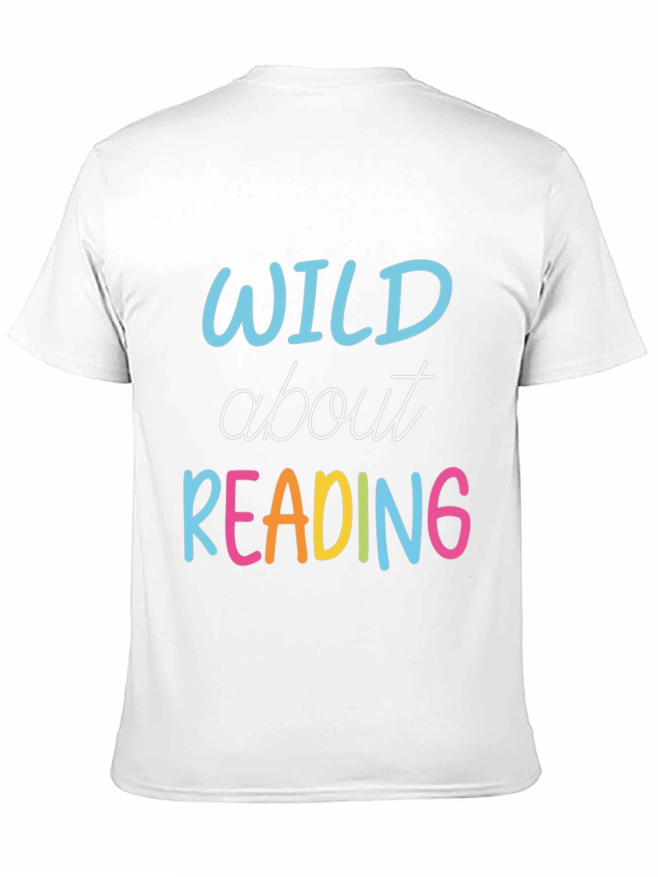 Wild About Reading T-Shirt - Teacher Reader Tee