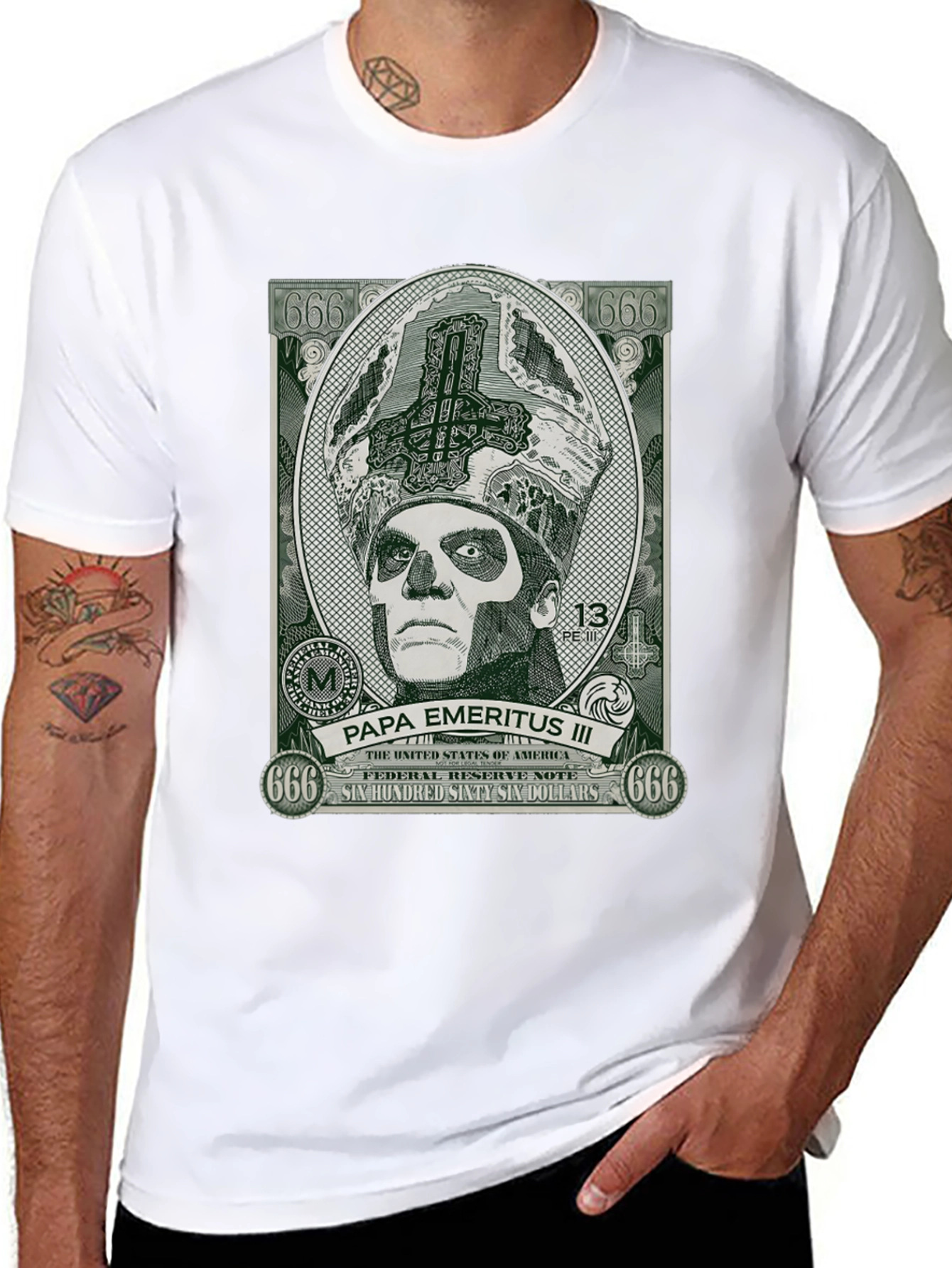 Papa Emeritus III T-Shirt - Ghost Band Tee