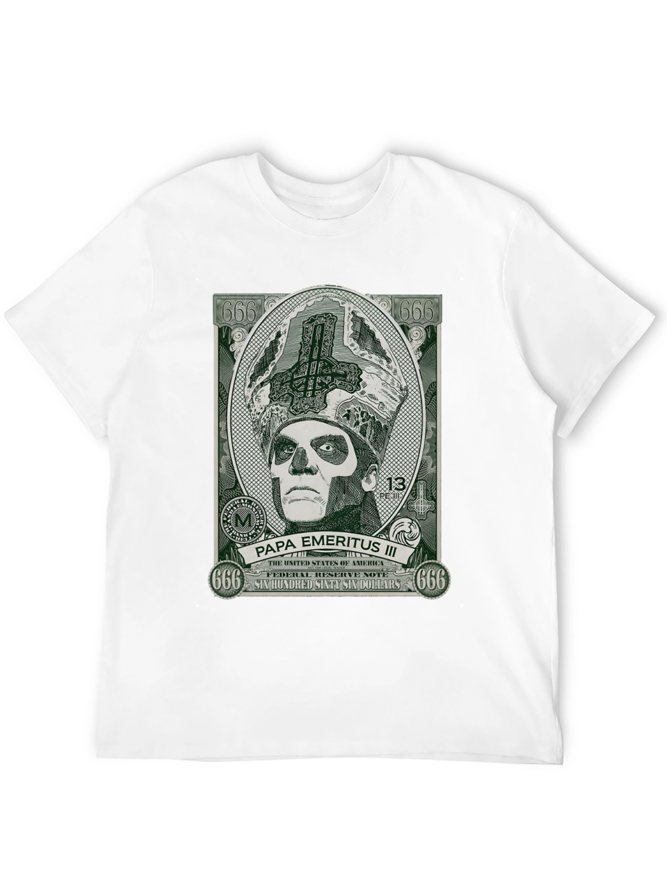 Papa Emeritus III T-Shirt - Ghost Band Tee