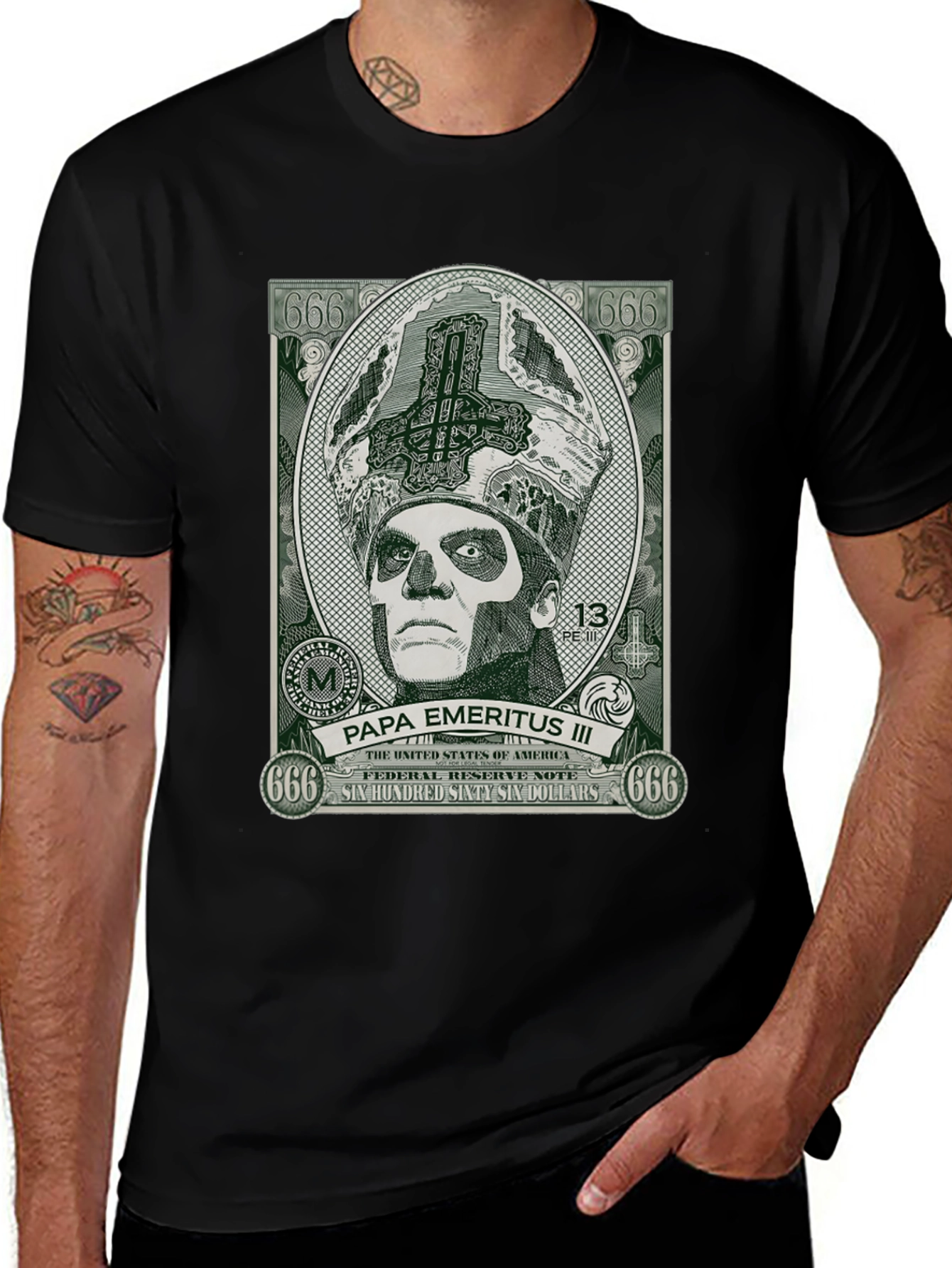 Papa Emeritus III T-Shirt - Ghost Band Tee