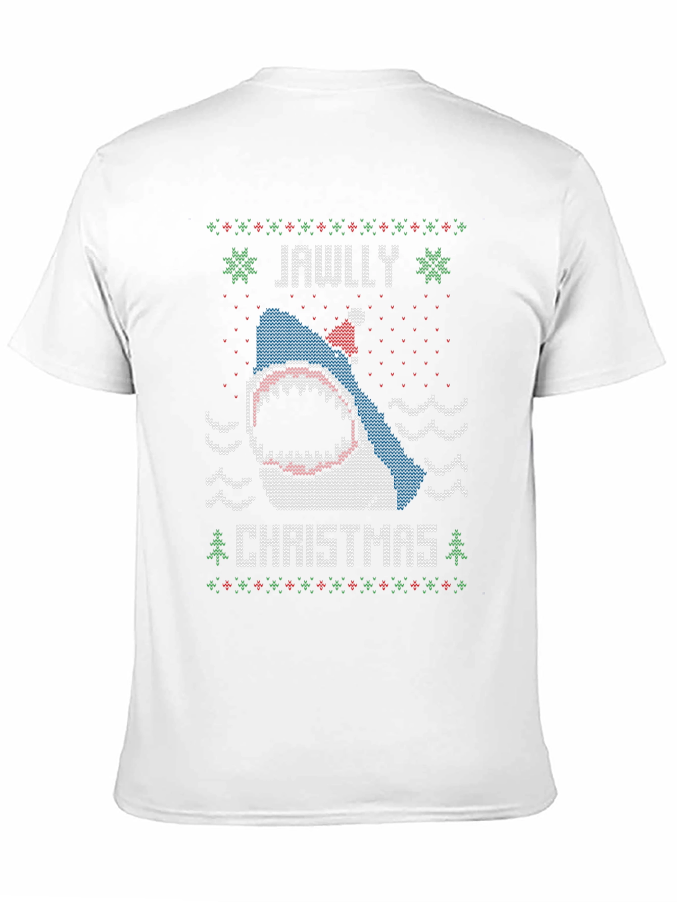 Jawlly Christmas Shark Ugly Sweater T-Shirt