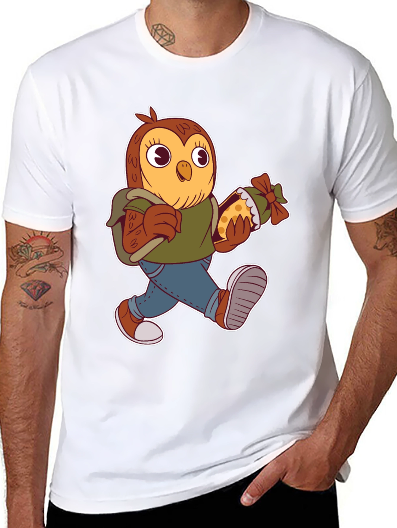 Cartoon Owl T-Shirt
