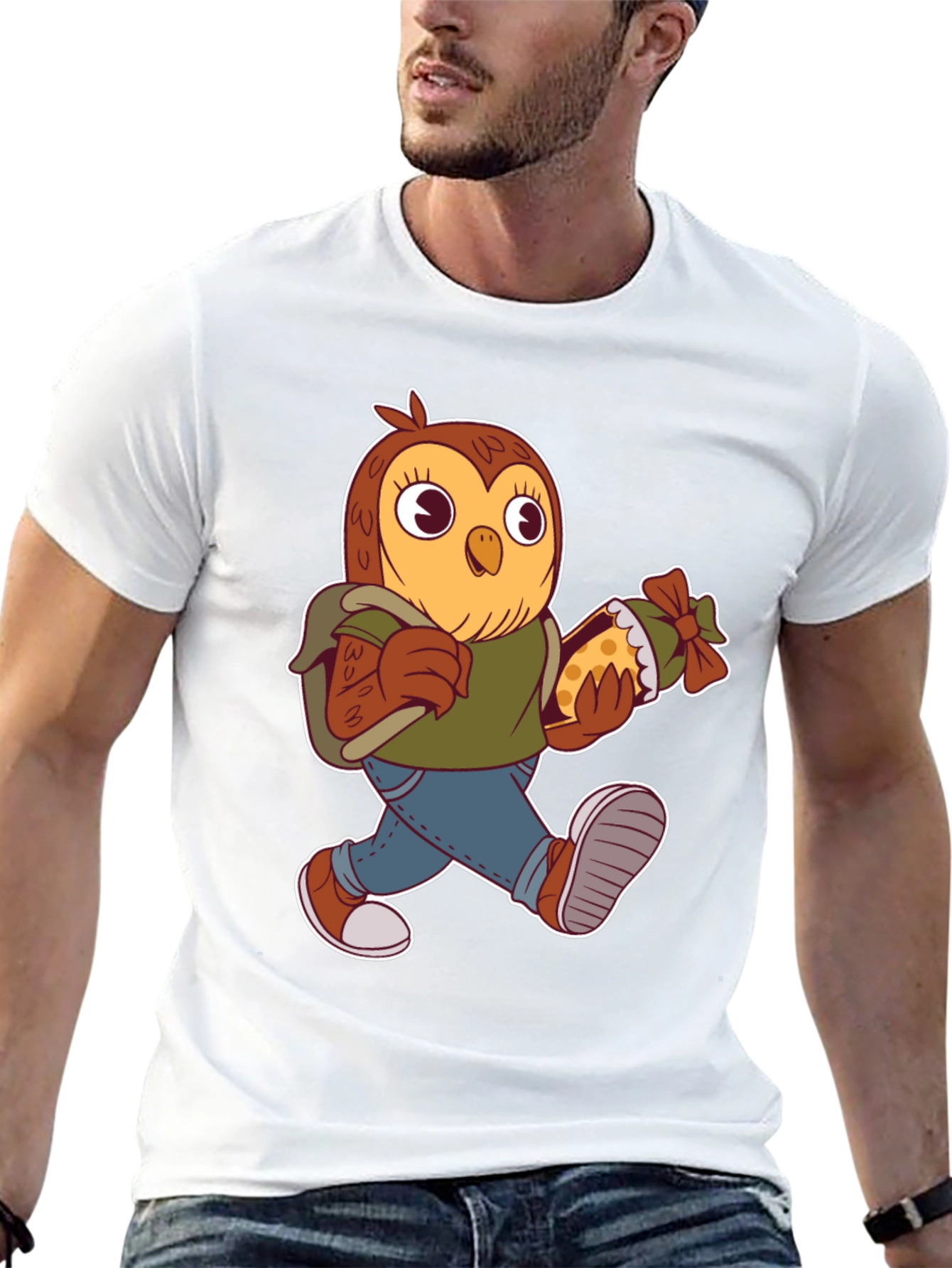 Cartoon Owl T-Shirt