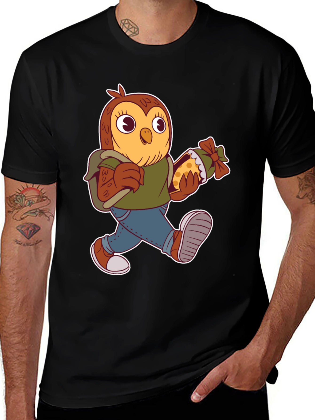 Cartoon Owl T-Shirt