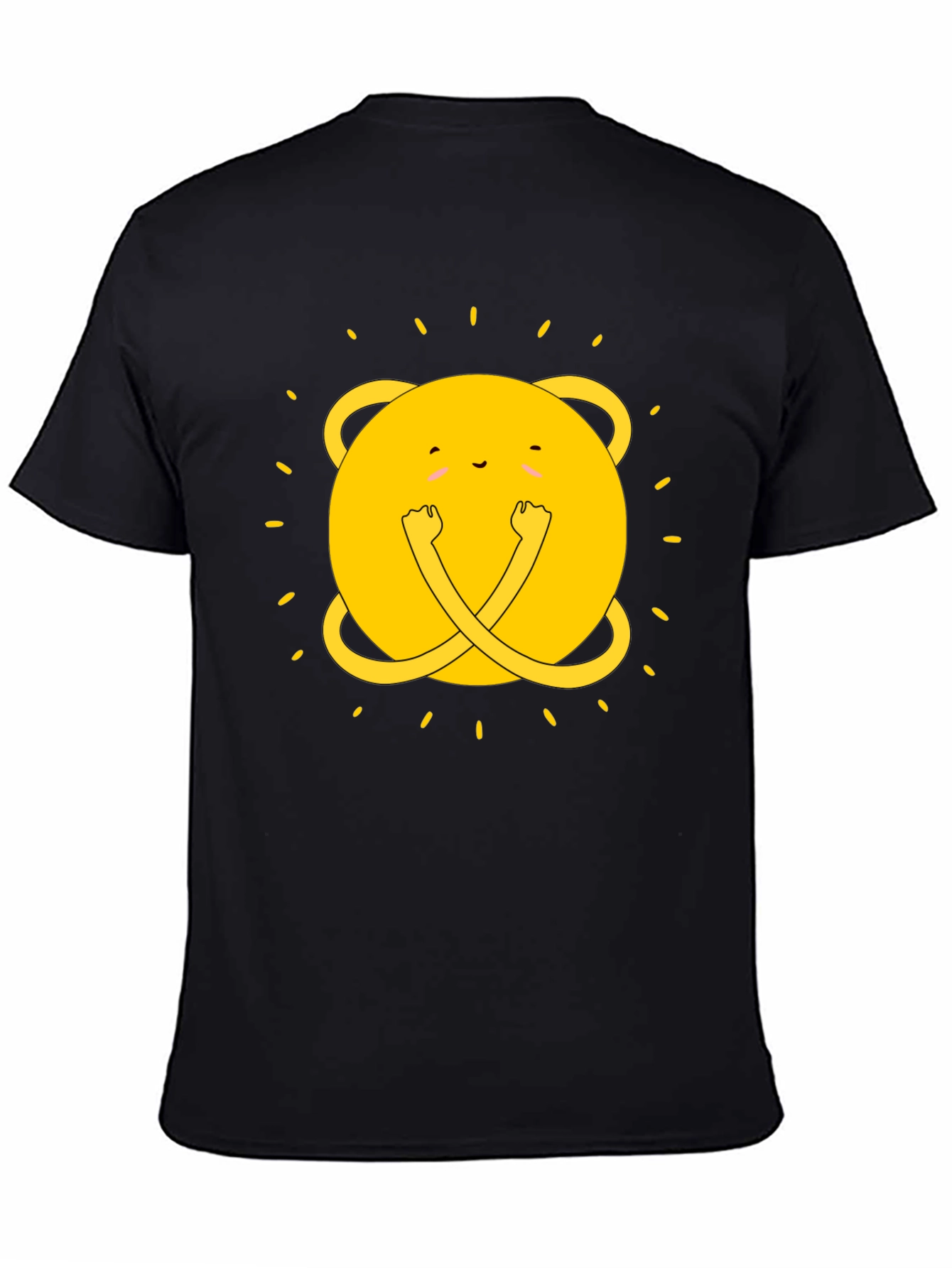 Adventure Time Jake T-Shirt - Black Cotton Tee