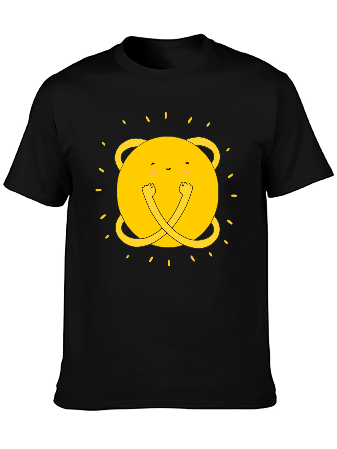 Adventure Time Jake T-Shirt - Black Cotton Tee