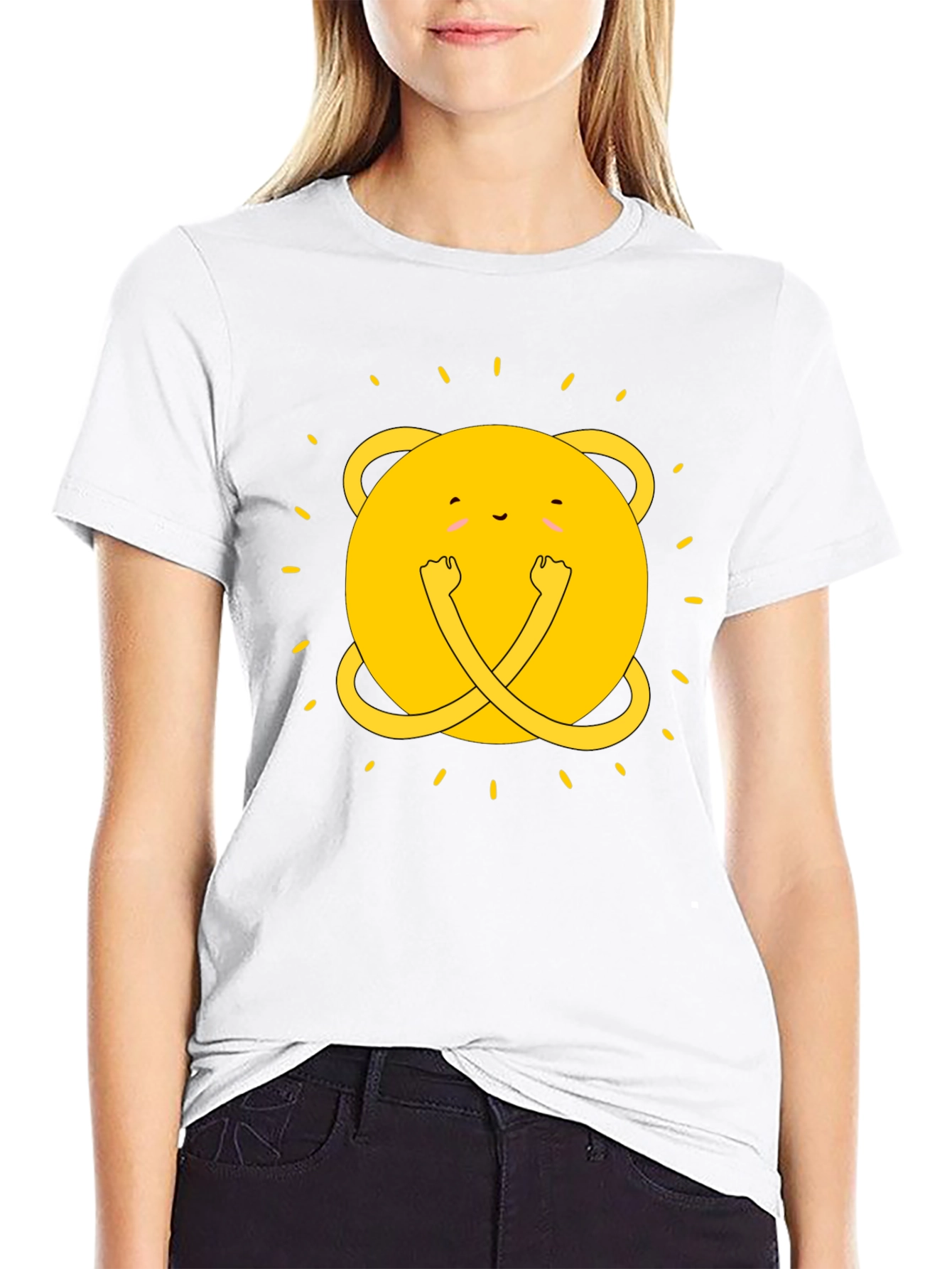 Adventure Time Jake T-Shirt - Black Cotton Tee