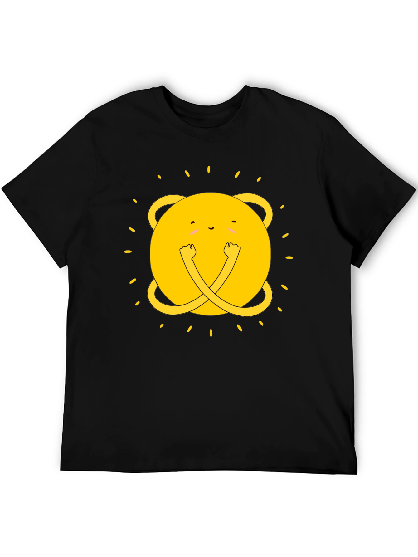 Adventure Time Jake T-Shirt - Black Cotton Tee