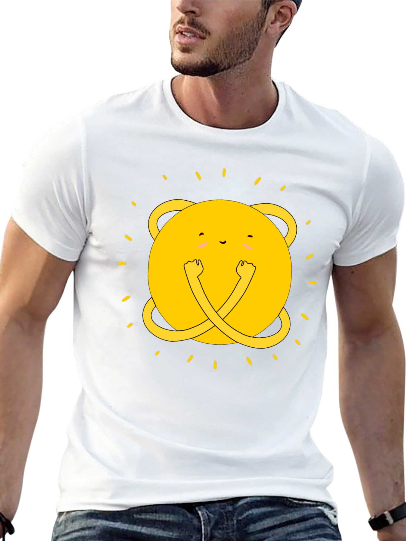 Adventure Time Jake T-Shirt - Black Cotton Tee