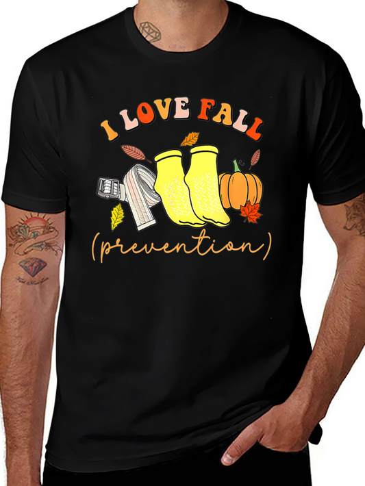 I Love Fall Prevention T-Shirt