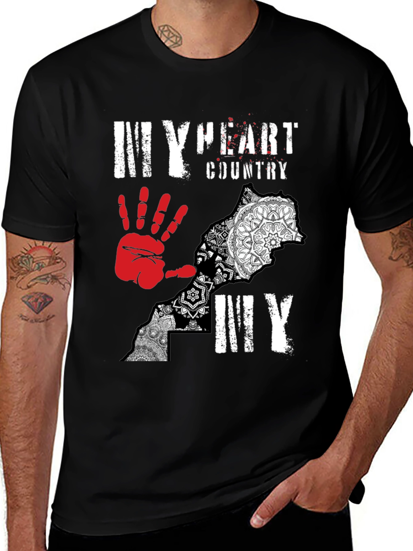 My Heart Country Morocco T-Shirt