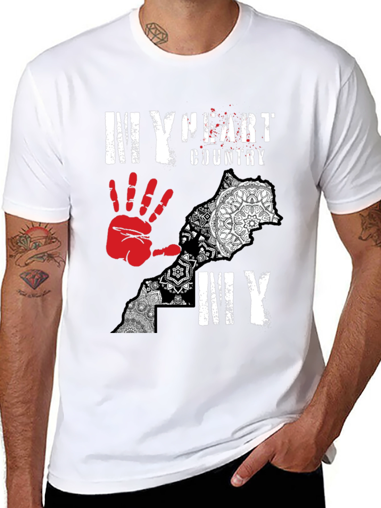 My Heart Country Morocco T-Shirt