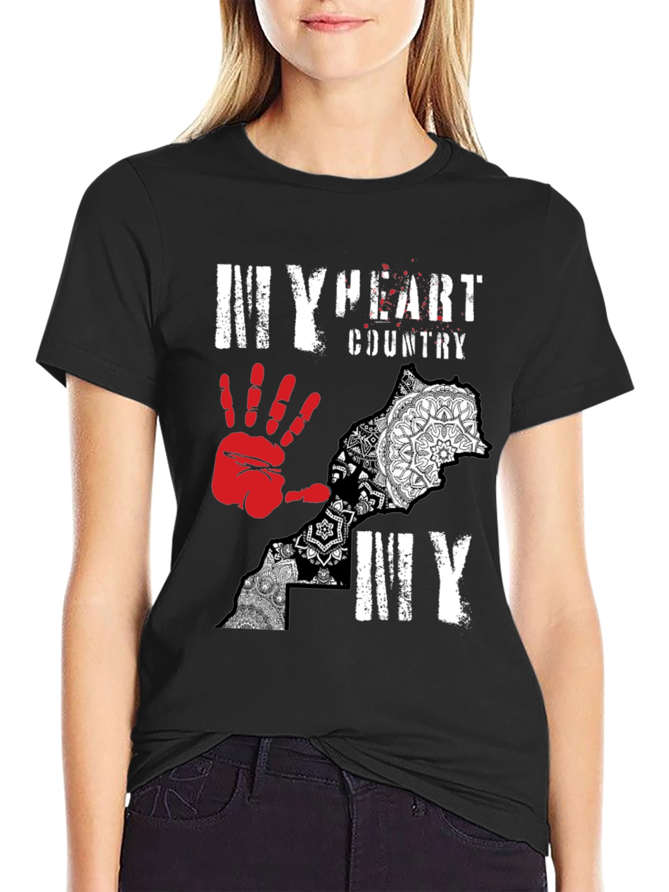 My Heart Country Morocco T-Shirt