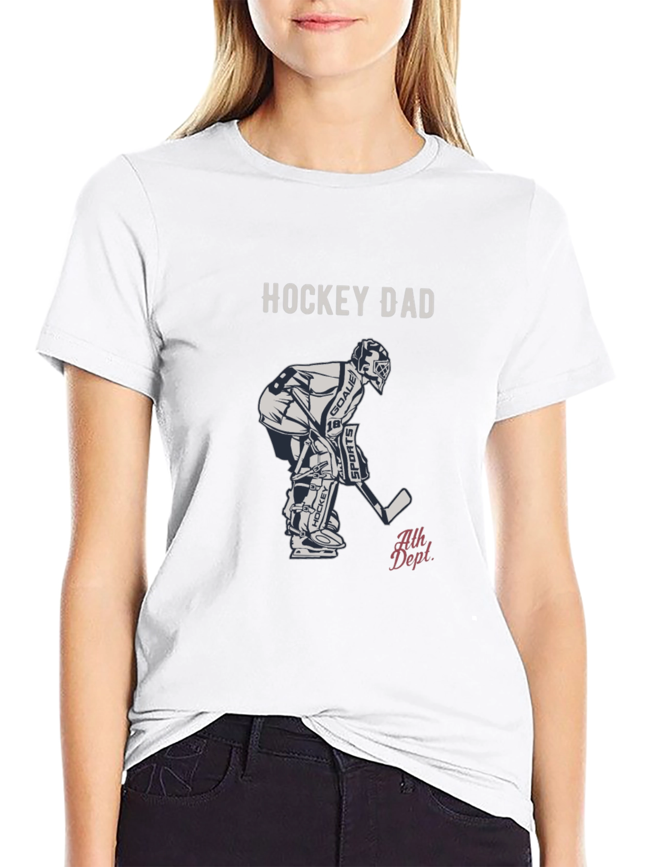 Hockey Dad Graphic T-Shirt