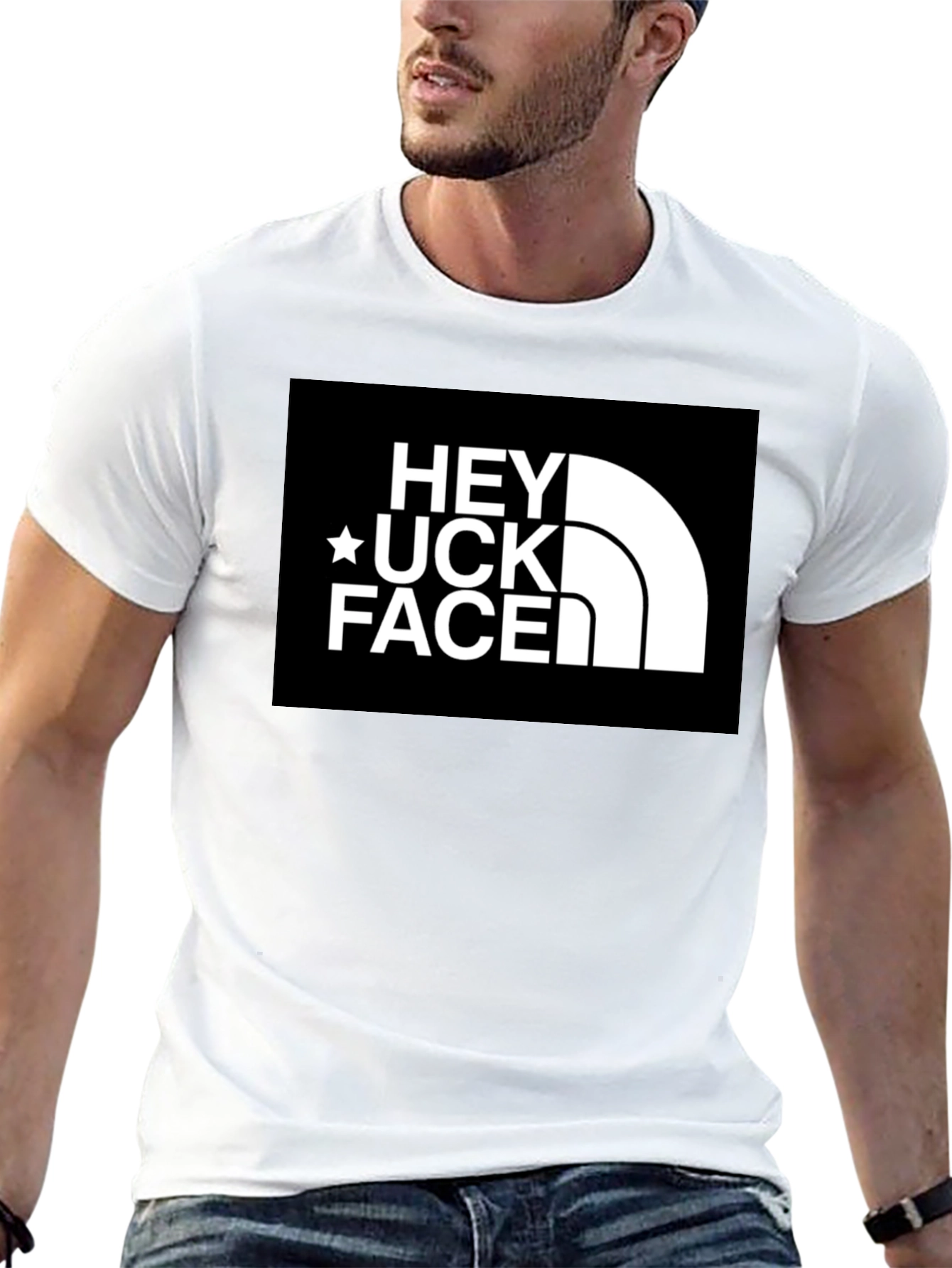Hey Uck Face Graphic Tee