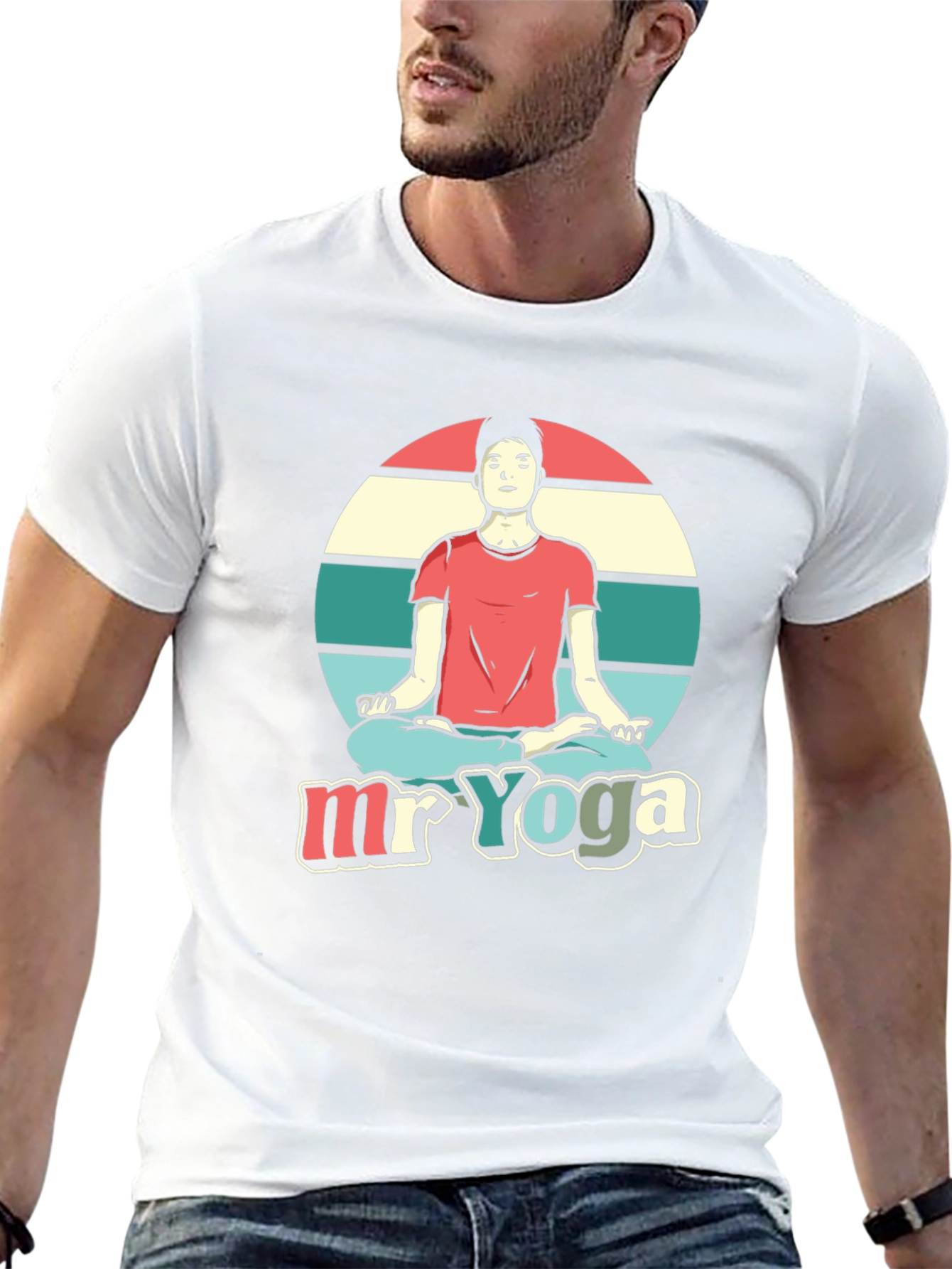Mr. Yoga Graphic Tee - Relaxed Fit