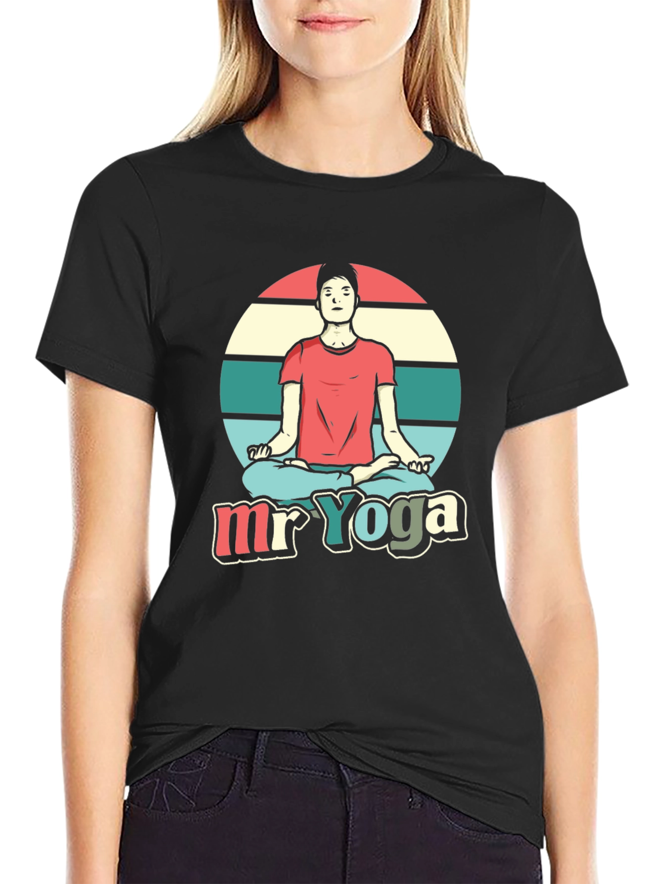 Mr. Yoga Graphic Tee - Relaxed Fit