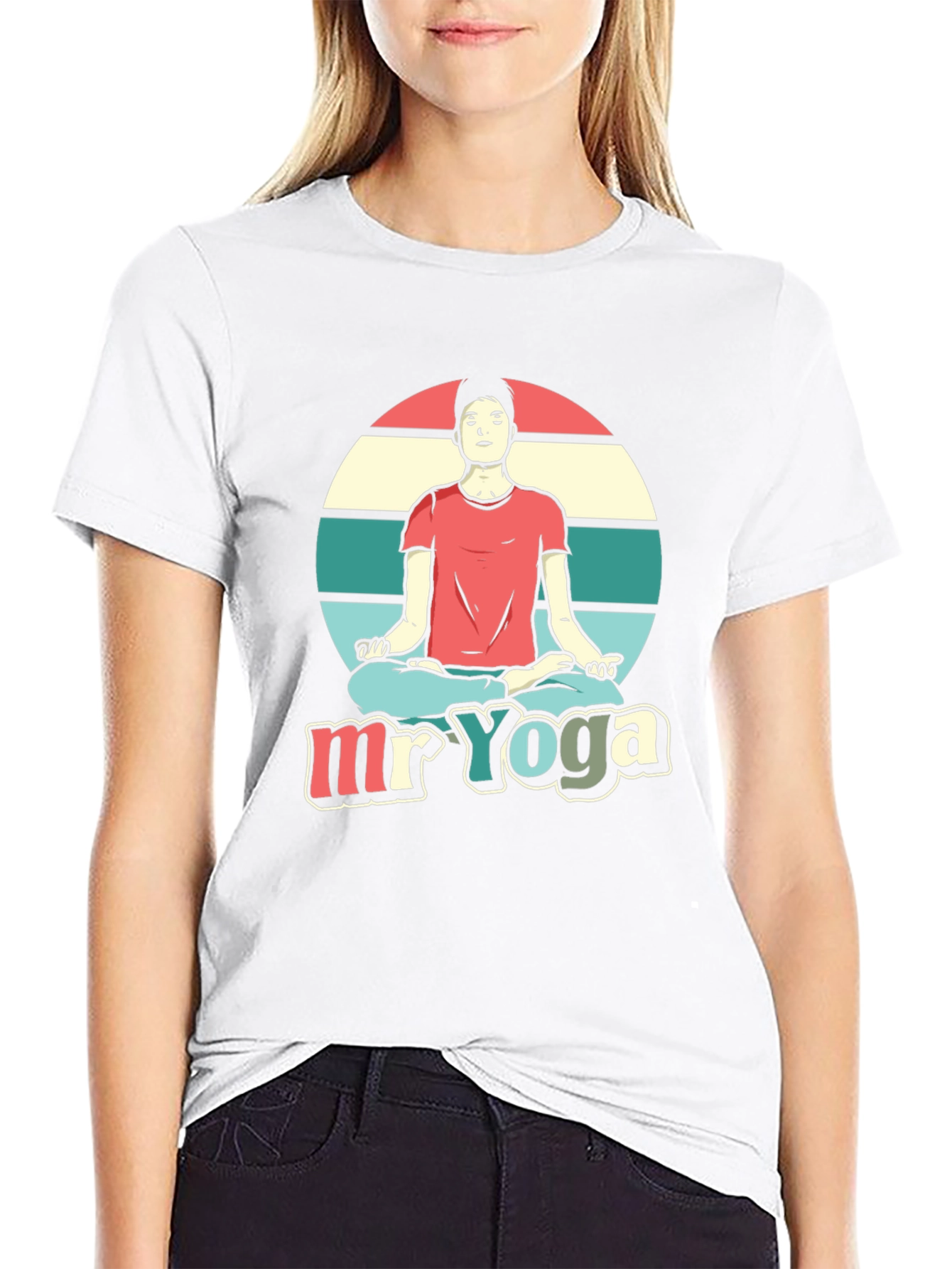 Mr. Yoga Graphic Tee - Relaxed Fit