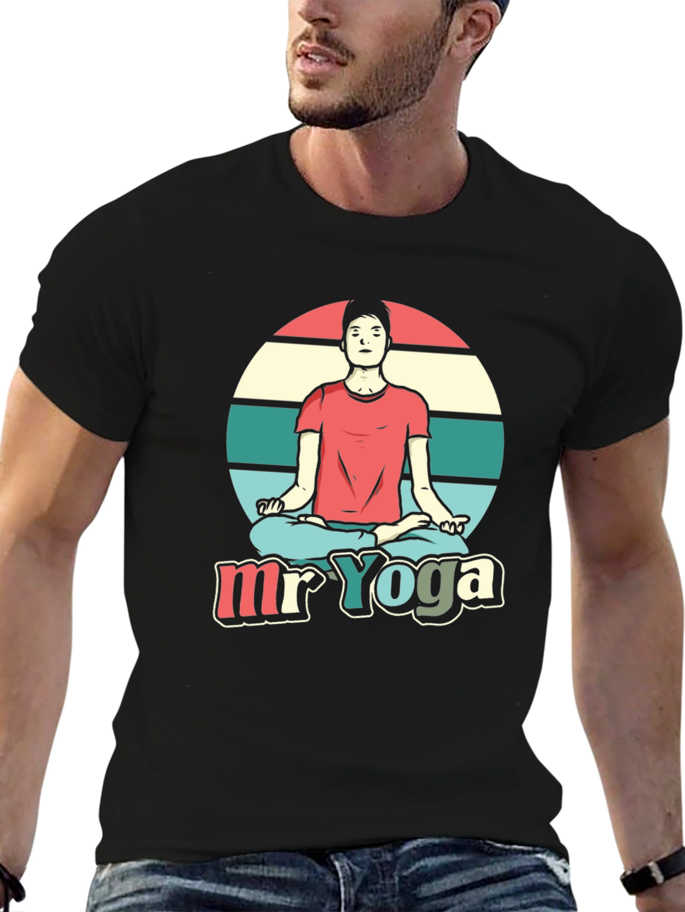Mr. Yoga Graphic Tee - Relaxed Fit
