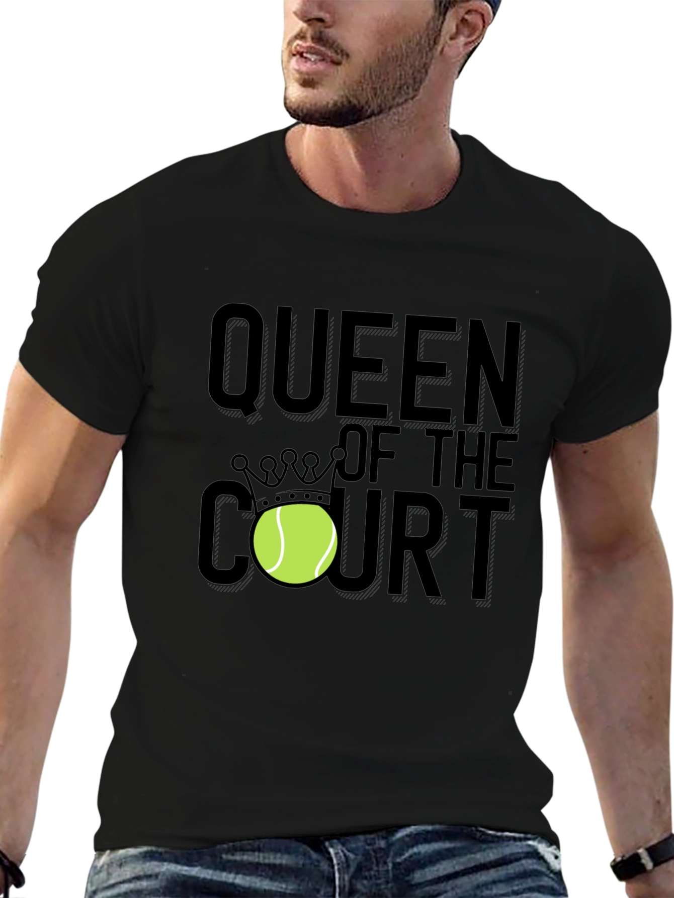 Queen of the Court Tennis T-Shirt