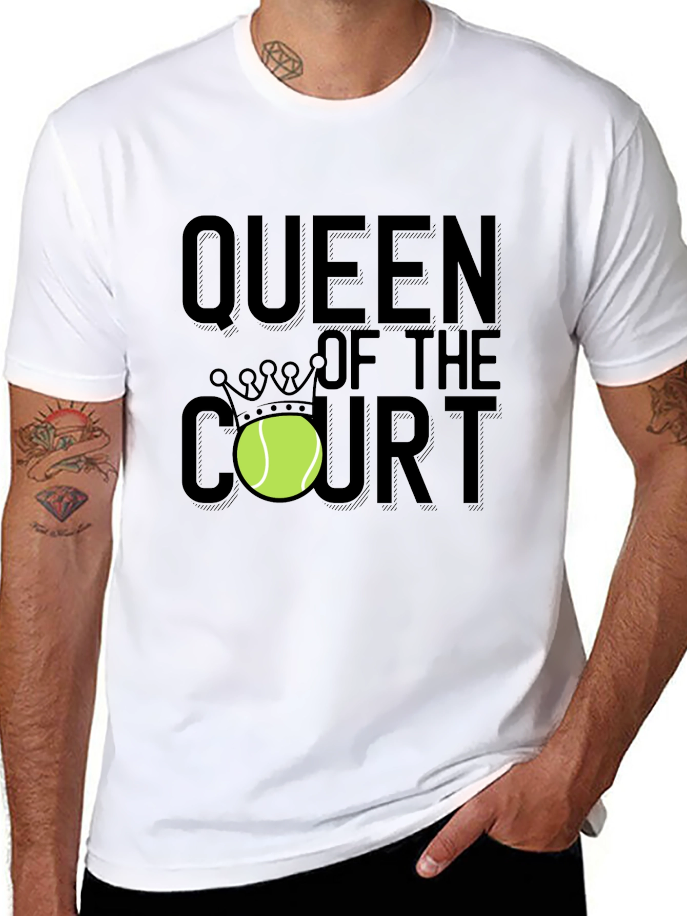 Queen of the Court Tennis T-Shirt